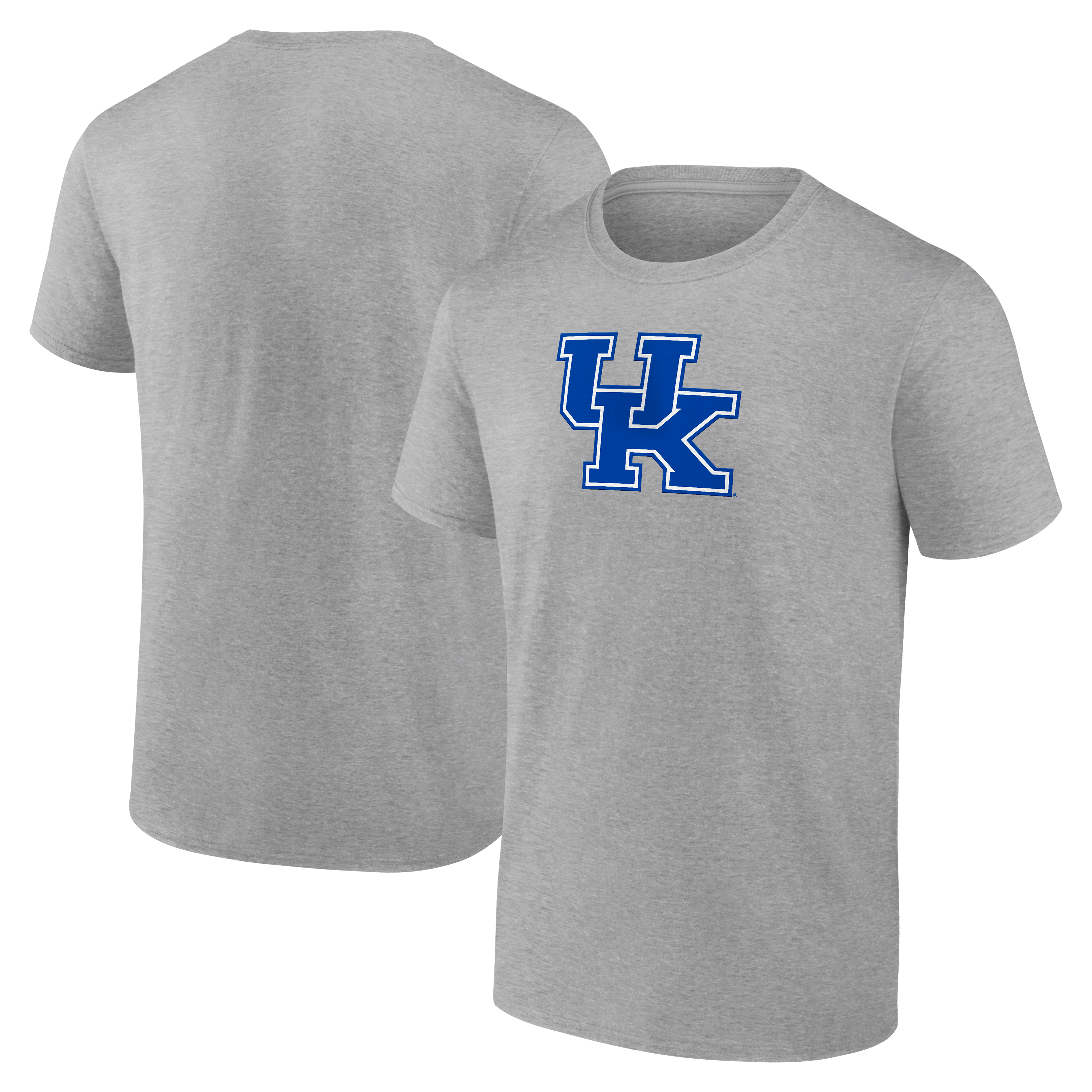 Men's Logo Athletic Heather Gray Kentucky Wildcats Primary T-Shirt