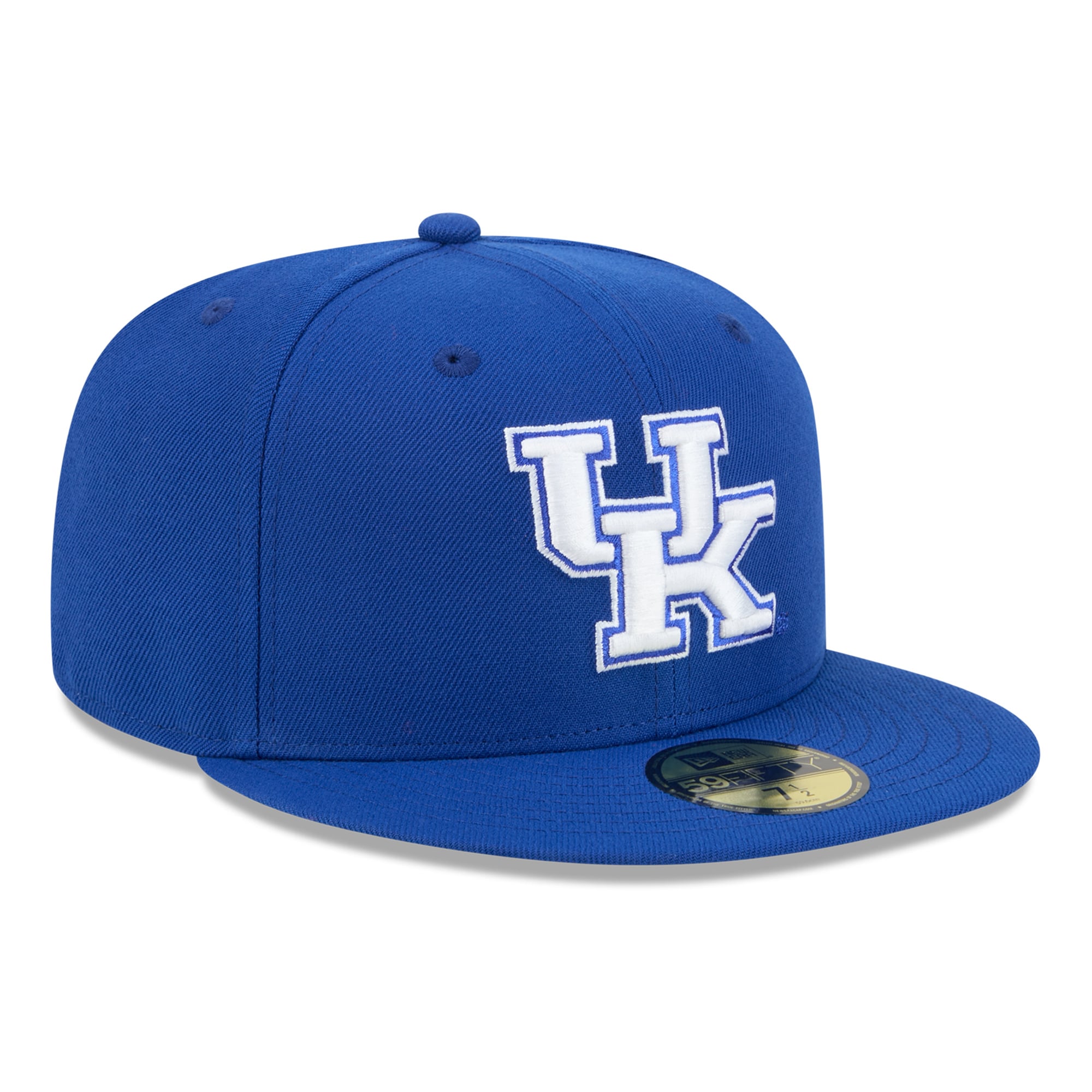 Casquette ajustée New Era Royal Kentucky Wildcats Core 59FIFTY pour homme
