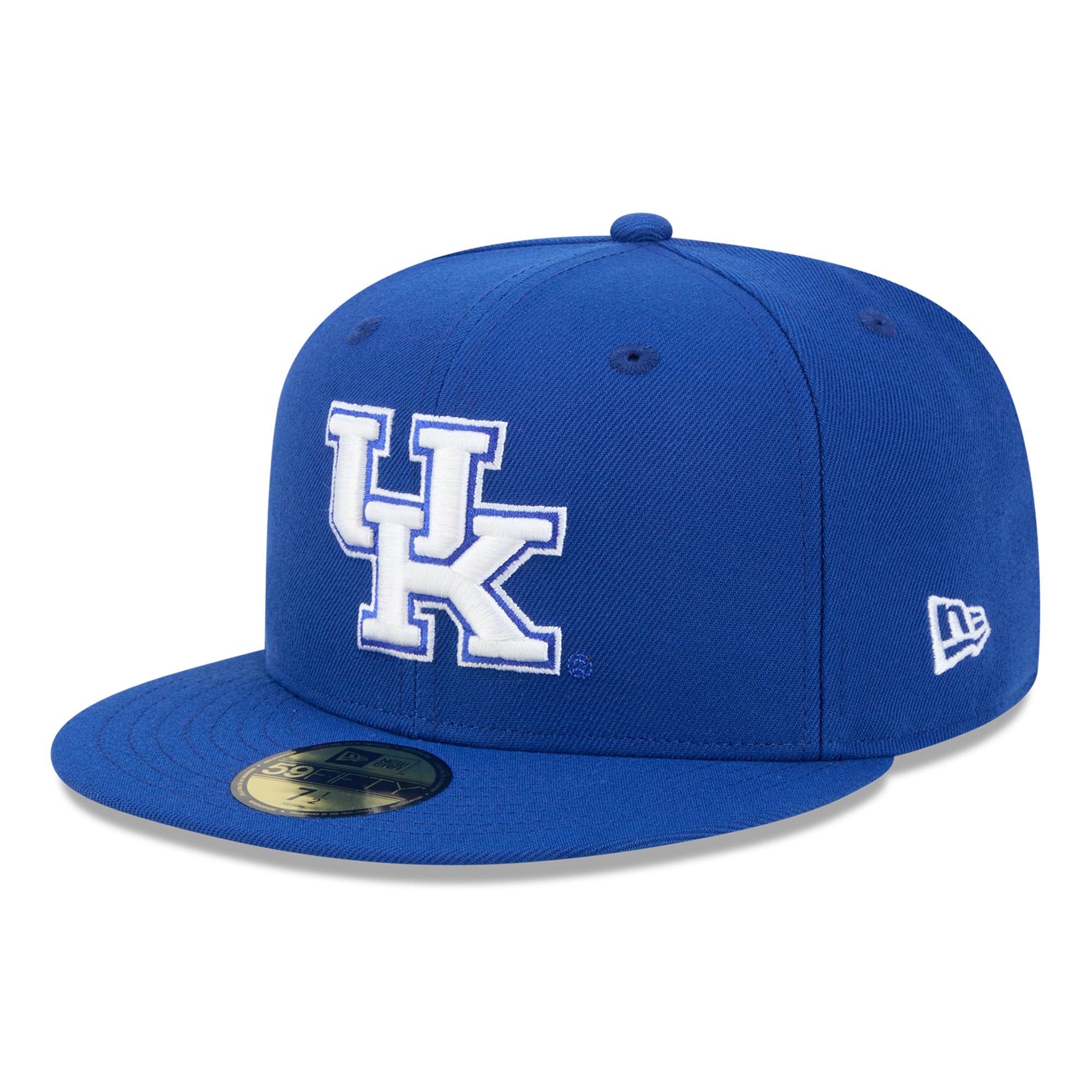 Casquette ajustée New Era Royal Kentucky Wildcats Core 59FIFTY pour homme