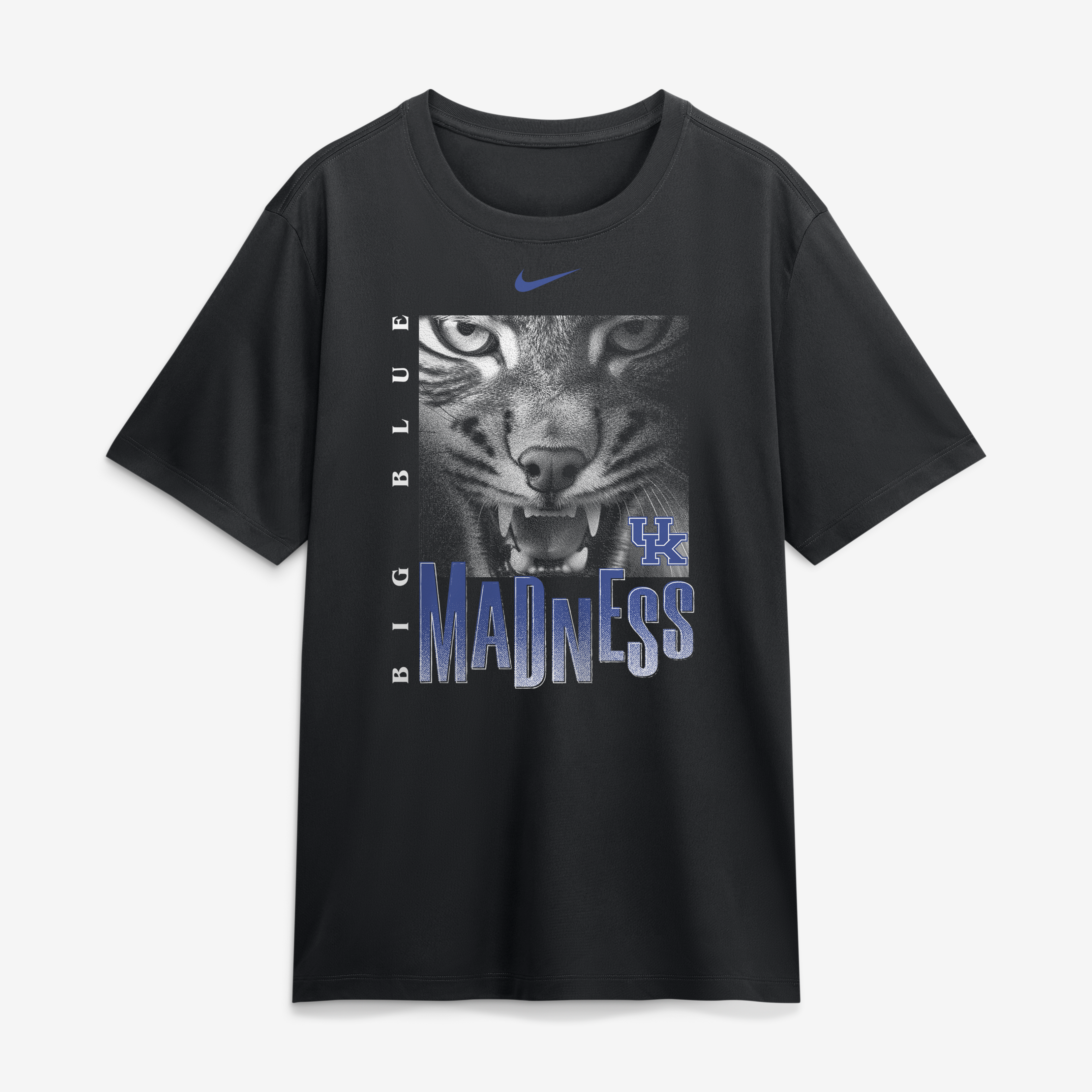 T-shirt Nike Dri-FIT Legend Big Blue Madness Wildcats noir pour homme