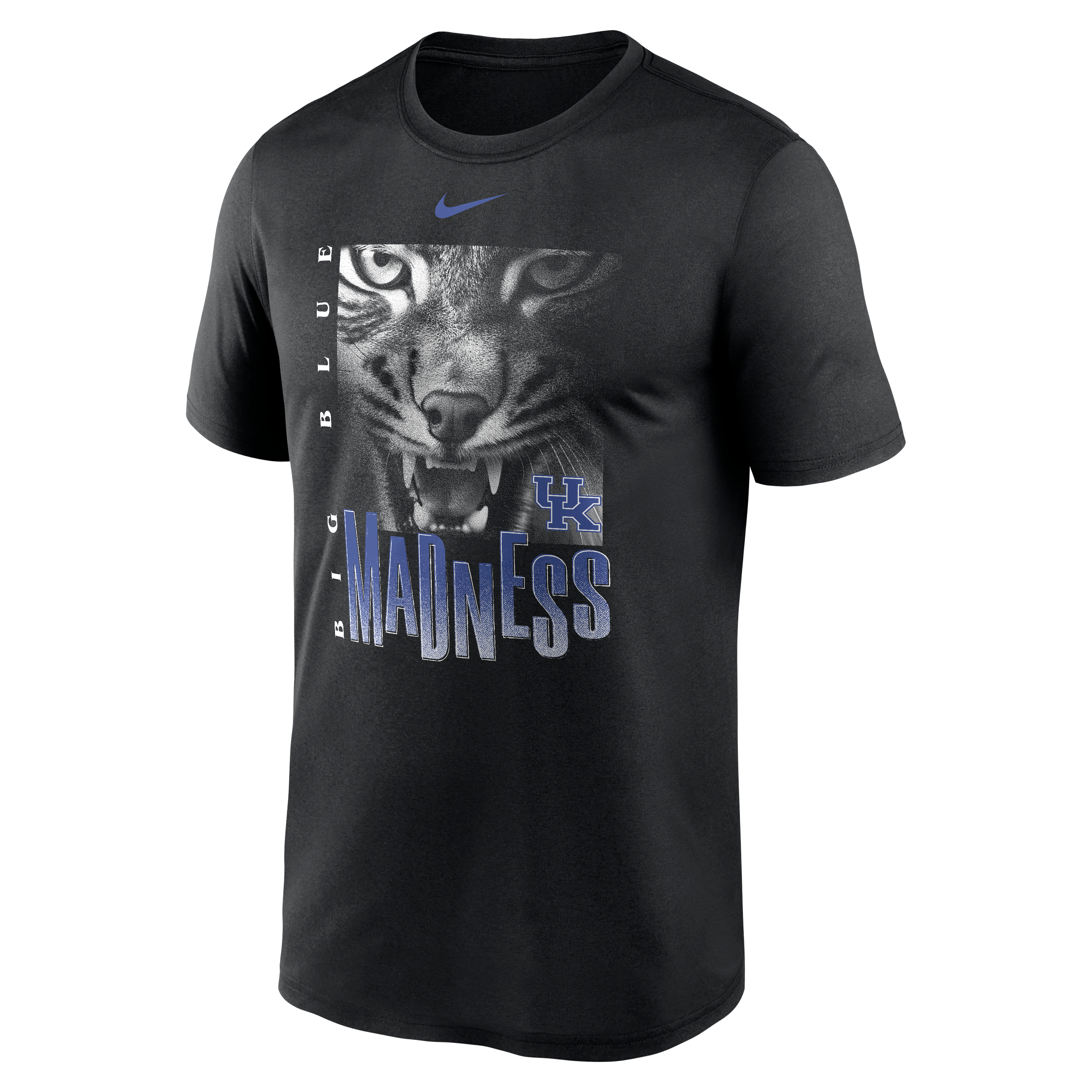 T-shirt Nike Dri-FIT Legend Big Blue Madness Wildcats noir pour homme