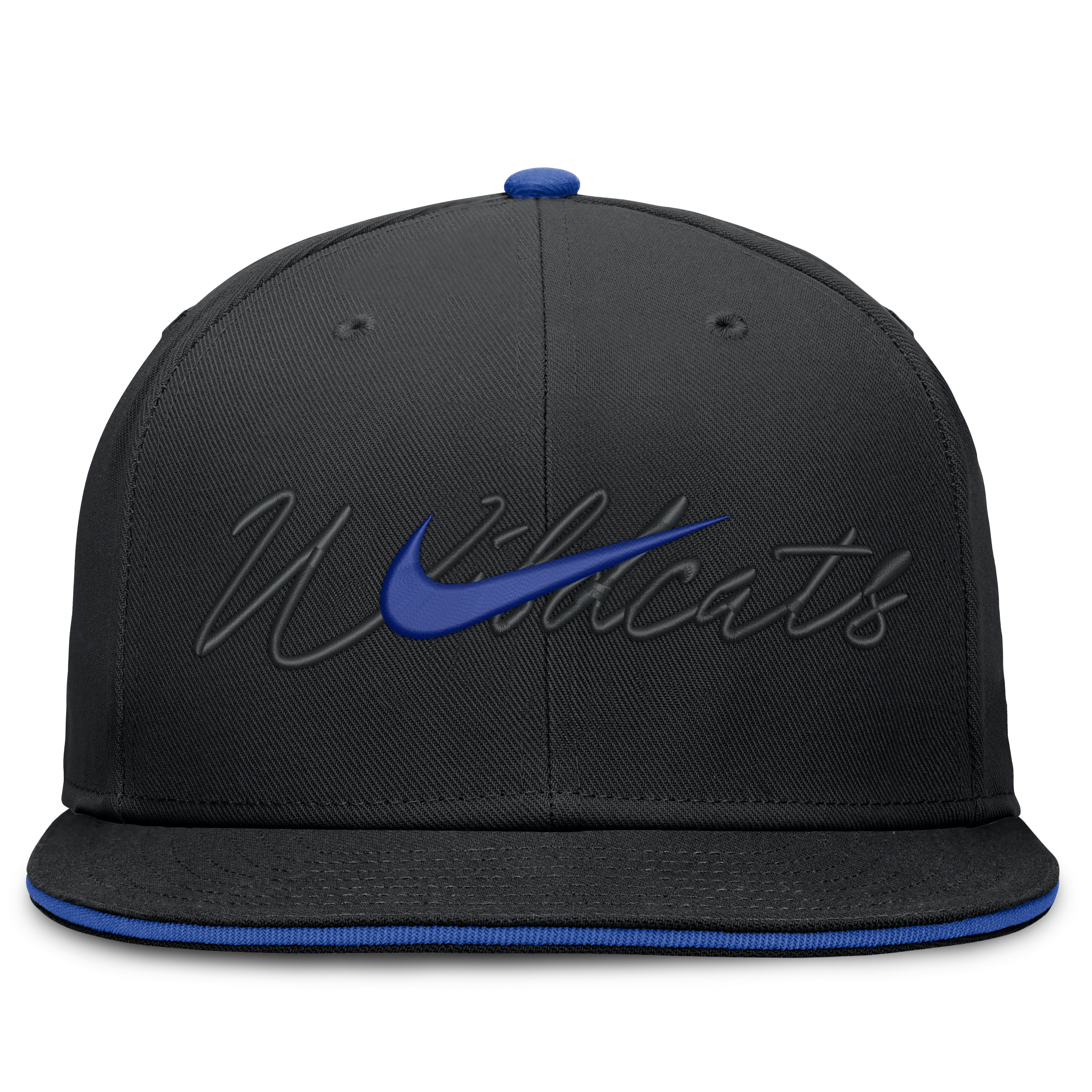 Casquette ajustée Nike Kentucky Wildcats Dri-FIT Primetime Script noire pour homme