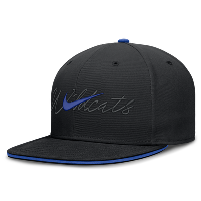 Kentucky Wildcats Nike Dri-FIT Primetime Script Fitted Hat - Black