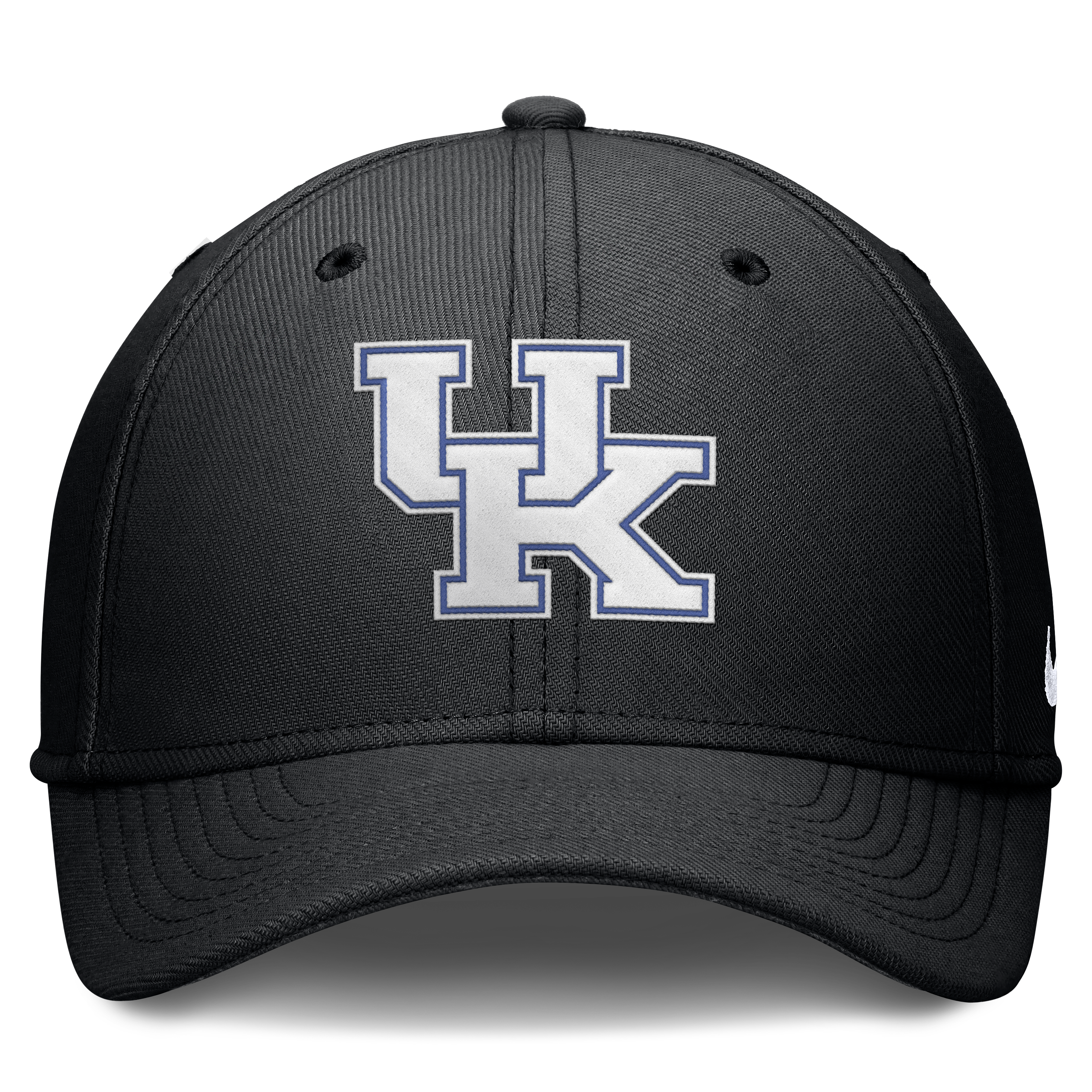 Men's Nike Gray Kentucky Wildcats Rise SwooshFlex Dri-FIT Hat