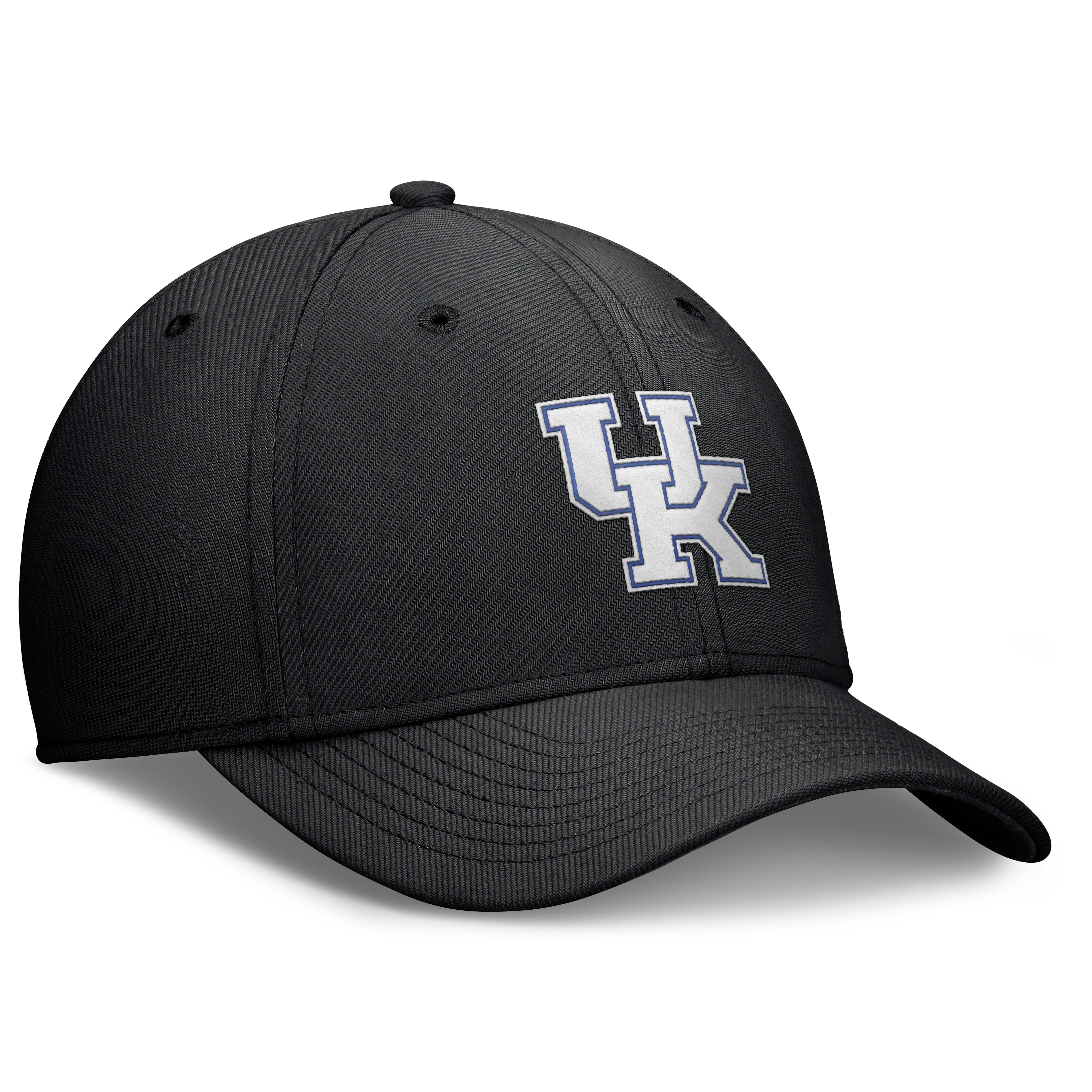 Men's Nike Gray Kentucky Wildcats Rise SwooshFlex Dri-FIT Hat