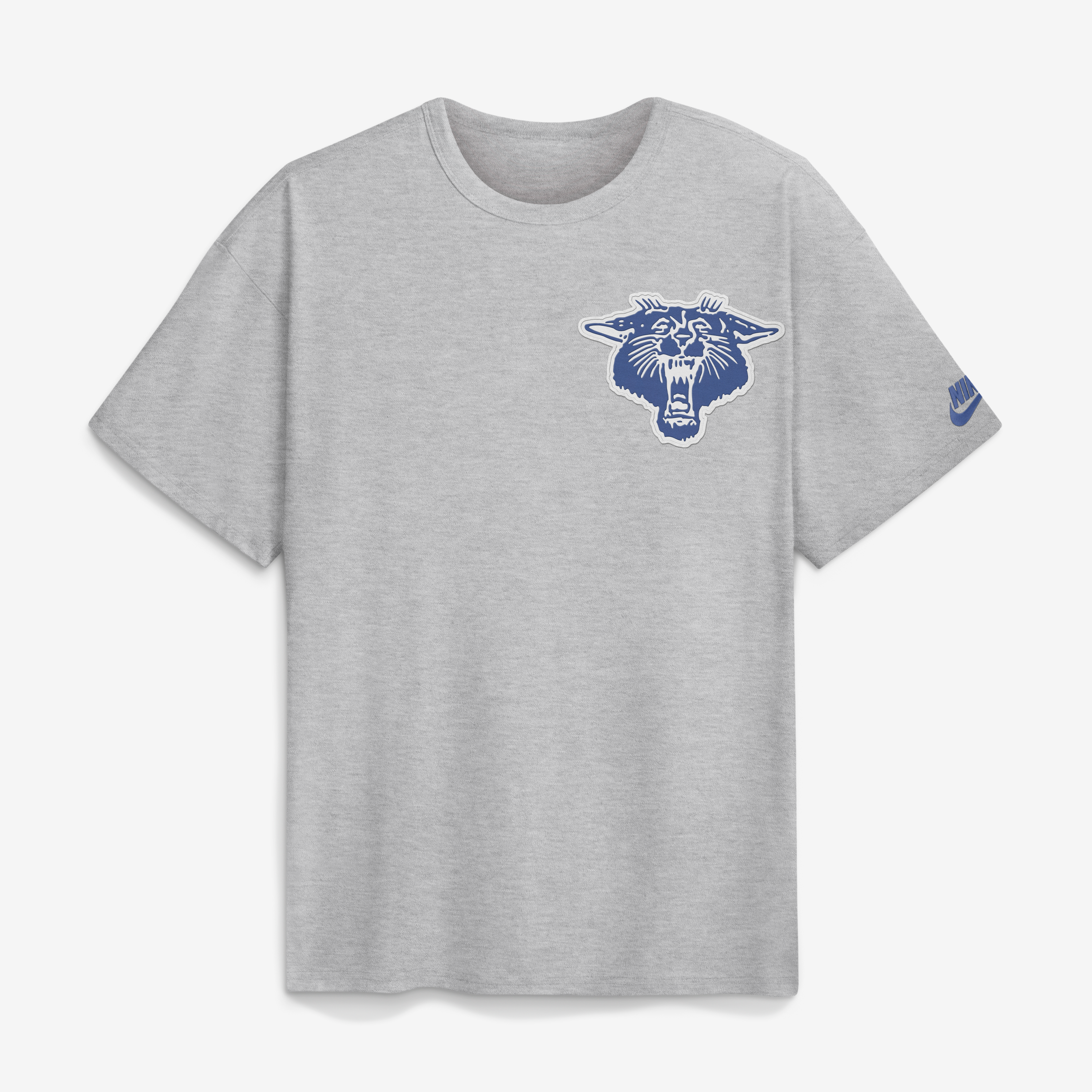 Men's Nike Heather Gray Kentucky Wildcats Legacy Logo Max90 T-Shirt