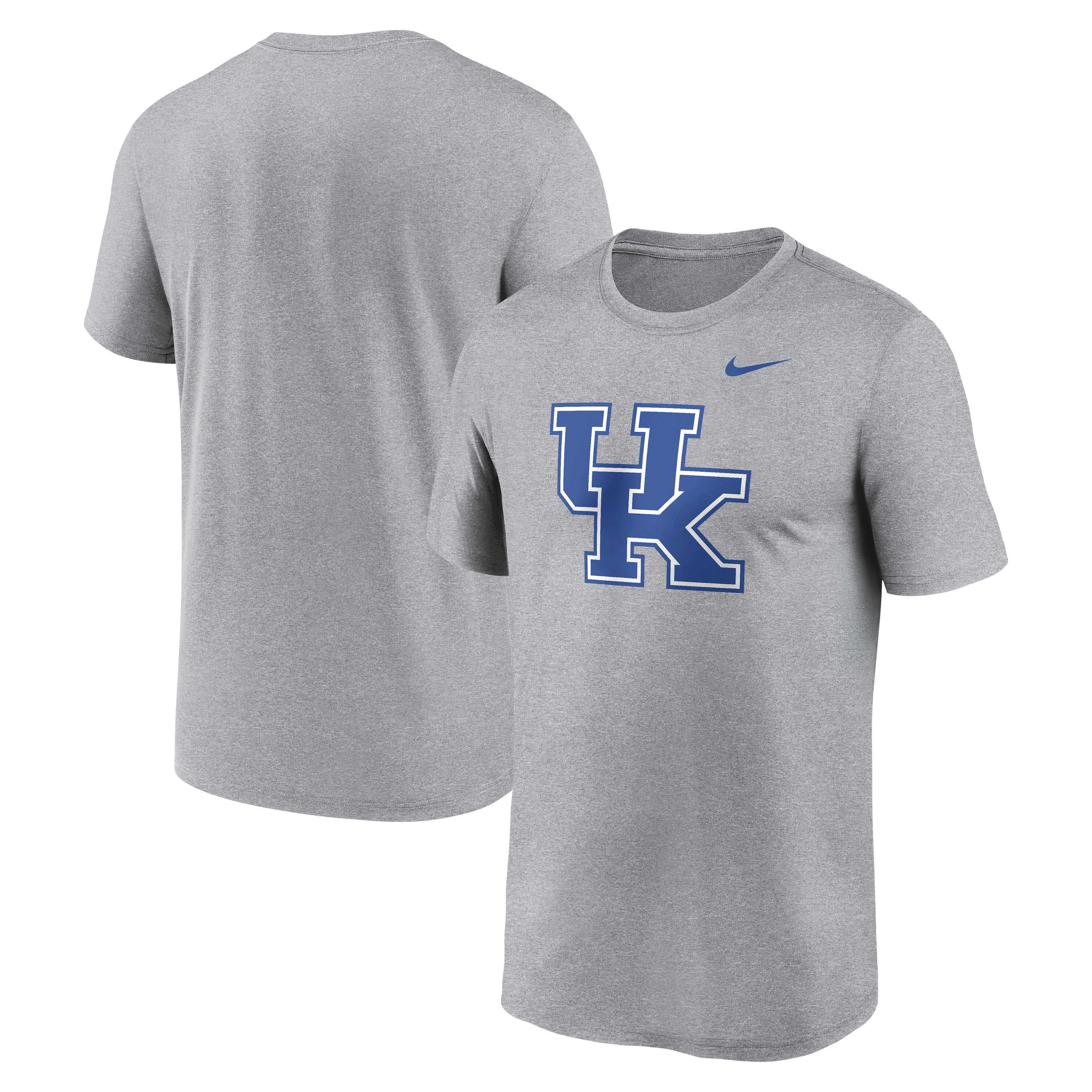 Men's Nike Heather Gray Kentucky Wildcats Primetime Legend Logo T-Shirt