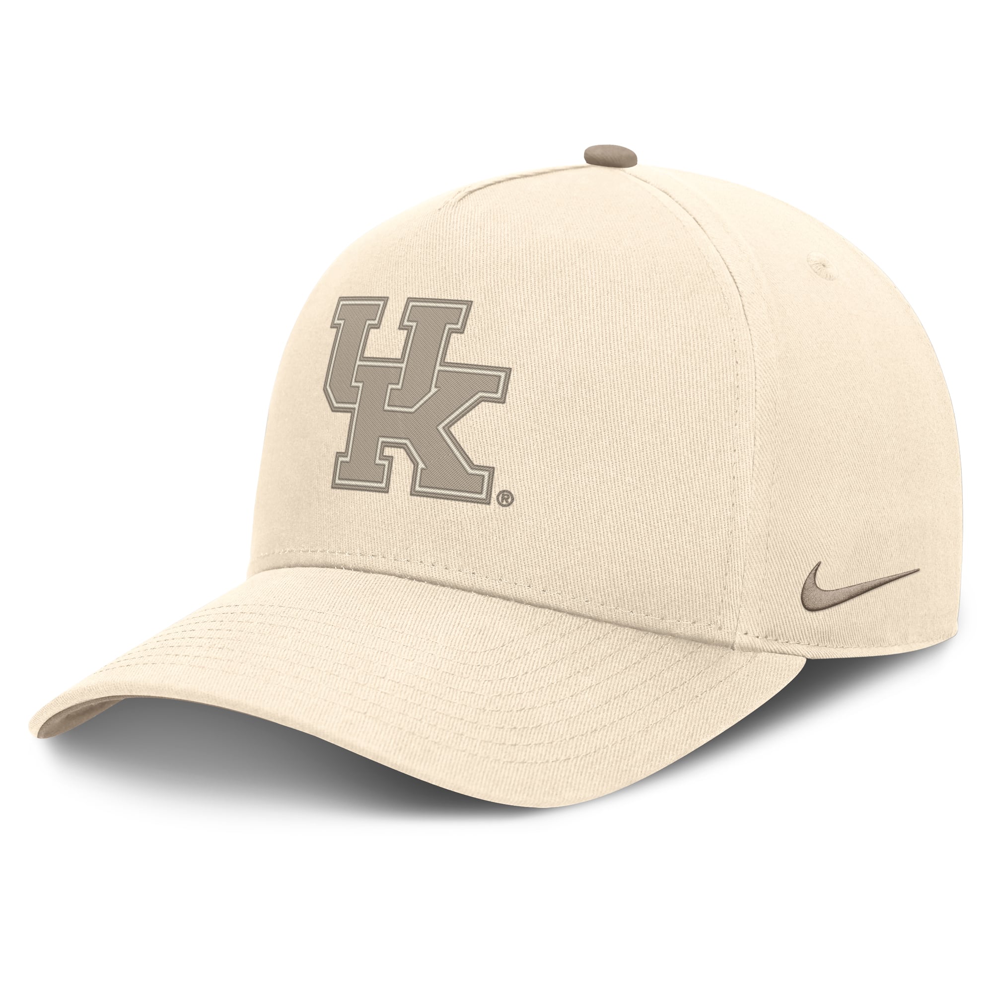 Casquette ajustable Nike Natural Kentucky Wildcats Rise pour homme