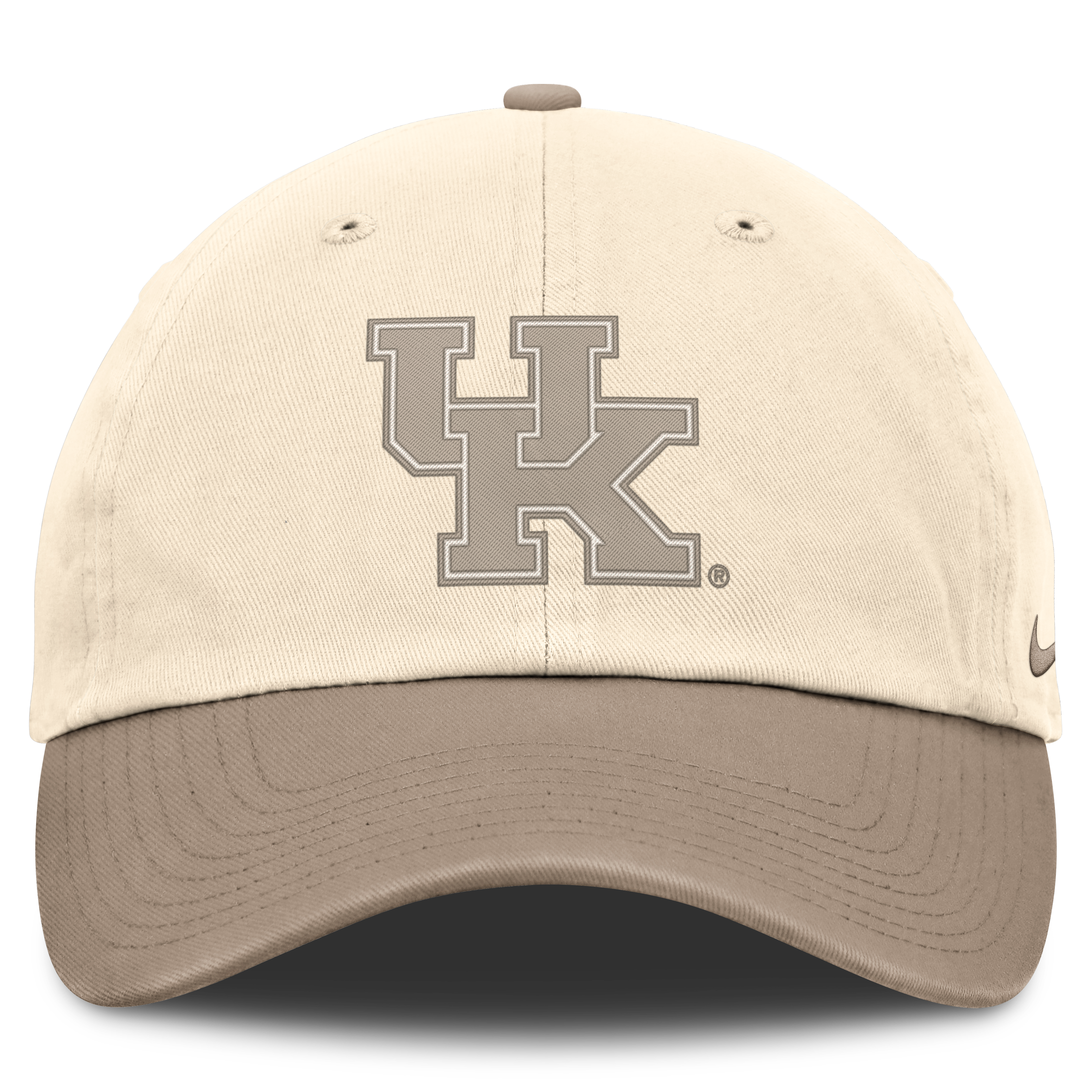 Men's Nike Natural/Khaki Kentucky Wildcats Two-Tone Club Adjustable Hat