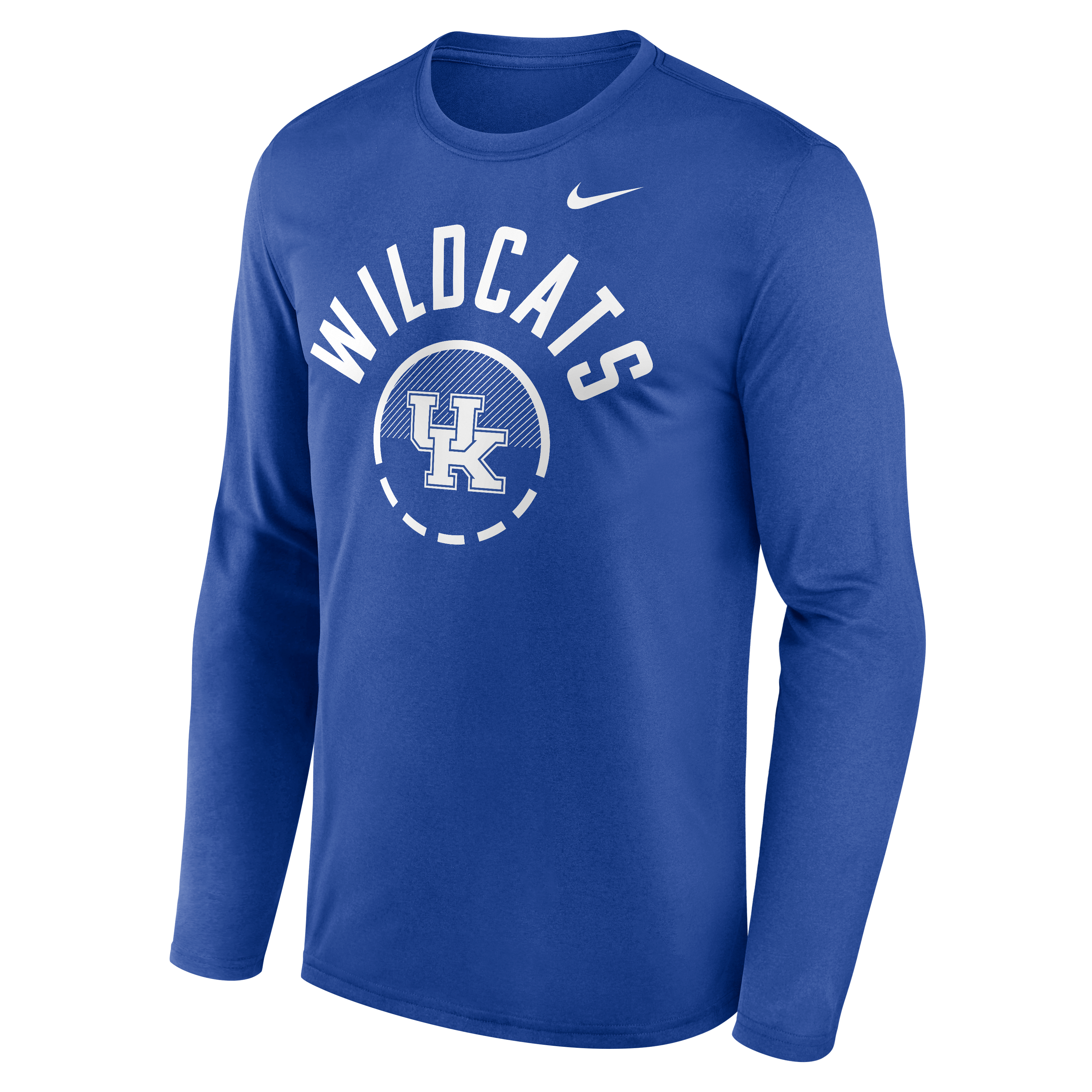 T-shirt à manches longues Nike Royal Kentucky Wildcats 2026 Courtside Basketball Shootaround Legend Dri-FIT pour homme