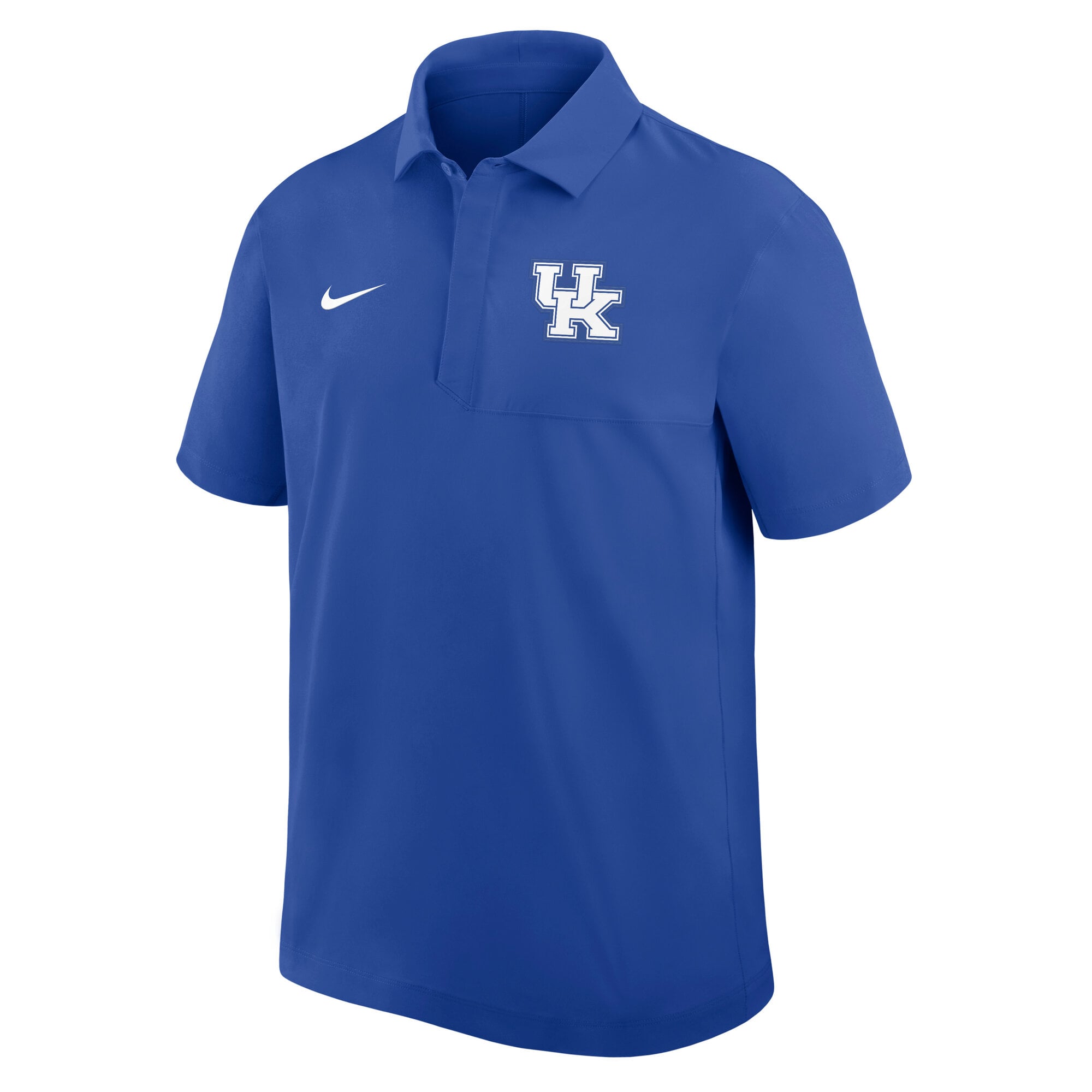 Men's Nike Royal Kentucky Wildcats Coaches Sideline Dri-FIT Polo