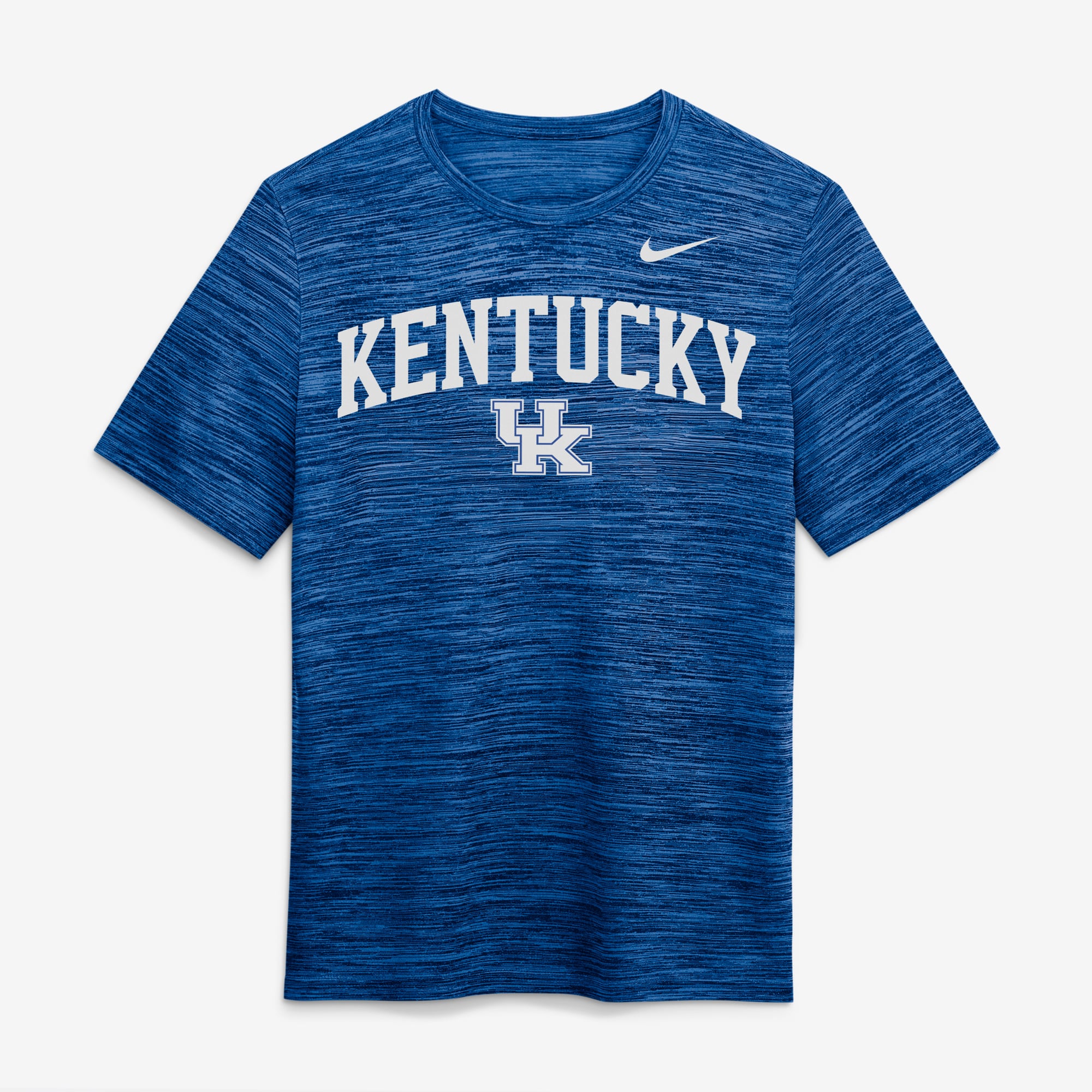Men's Nike Royal Kentucky Wildcats Primetime Arch Logo Velocity Dri-FIT T-Shirt
