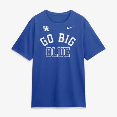  Kentucky Wildcats Nike Primetime Arch Mantra Legend Dri-FIT T-Shirt - Royal