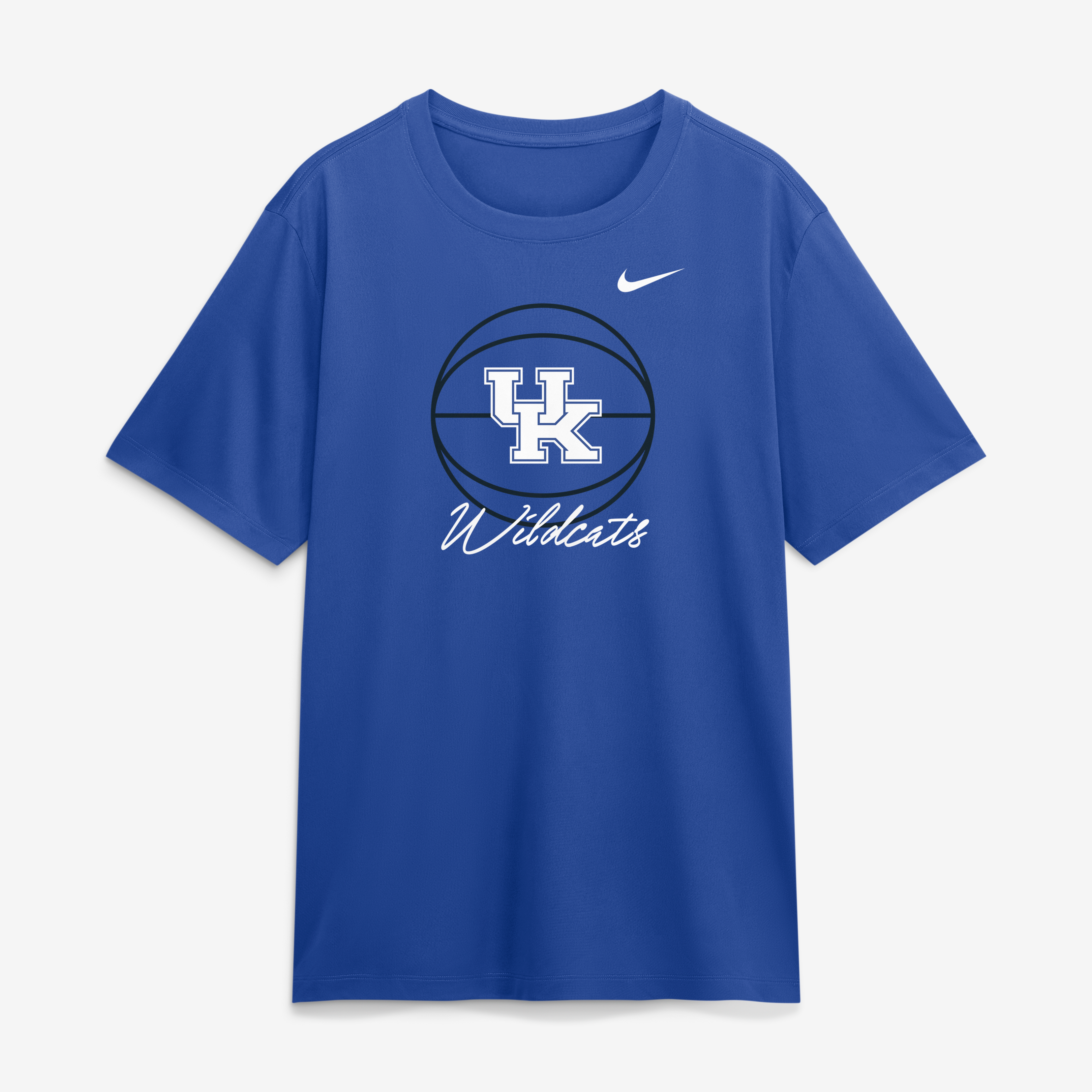 T-shirt Nike Royal Kentucky Wildcats Primetime Basketball Icon Legend Dri-FIT pour homme