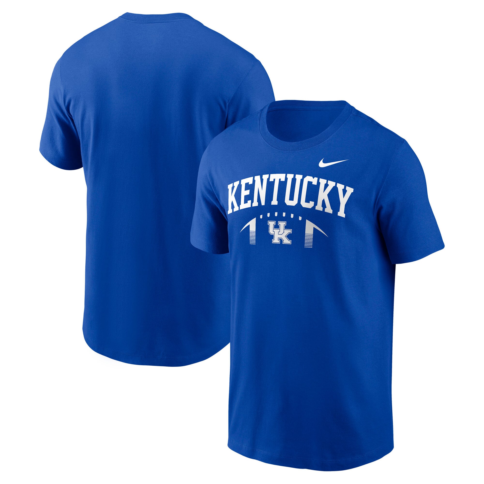 Men's Nike  Royal Kentucky Wildcats Primetime Football Icon T-Shirt