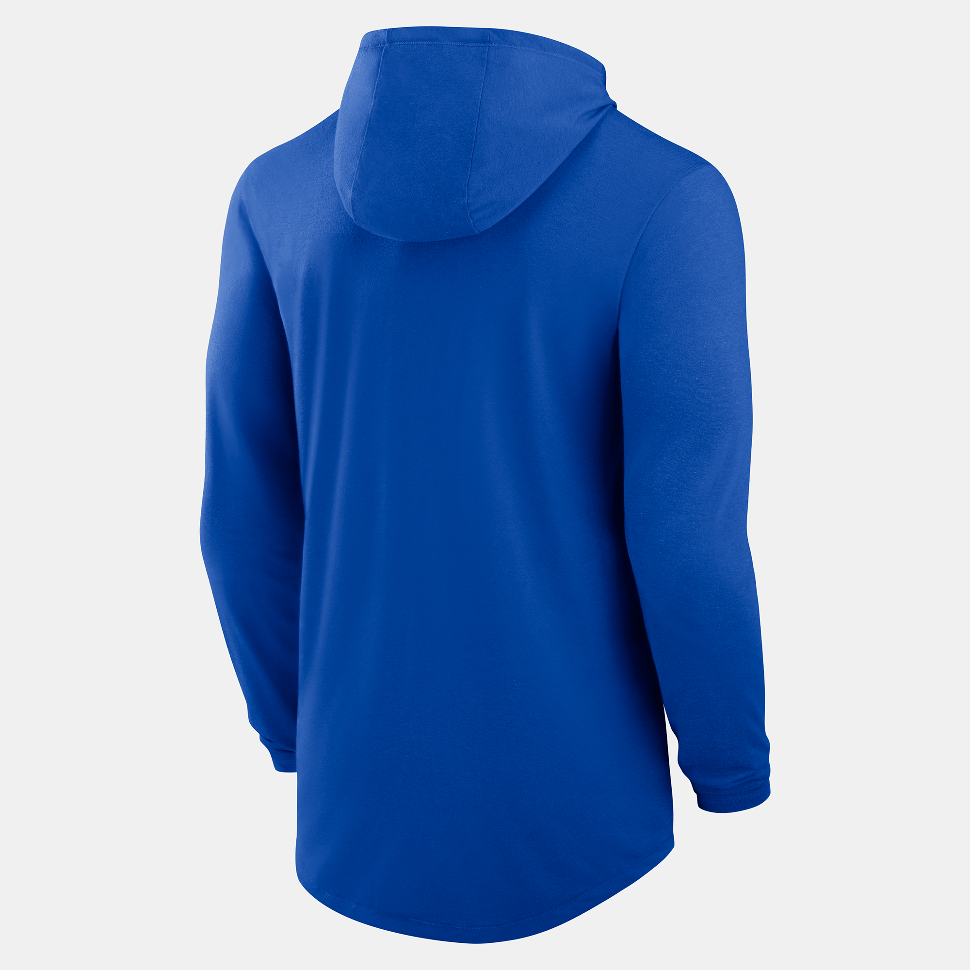 Men's Nike Royal Kentucky Wildcats Primetime Pattern Tri-Blend Dri-FIT Long Sleeve Hooded T-Shirt