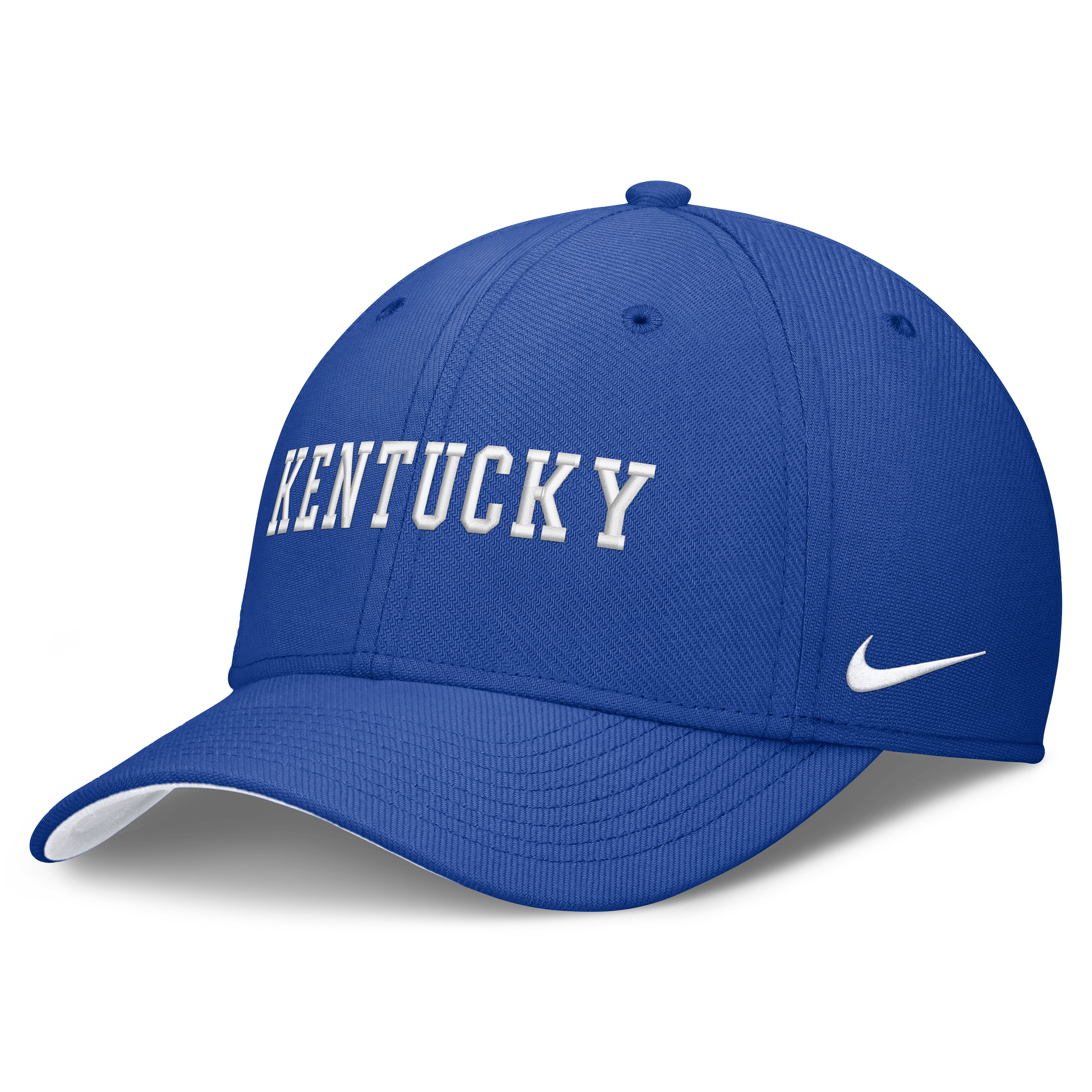 Casquette Nike Royal Kentucky Wildcats Primetime Team Rise Dri-FIT Flex pour homme