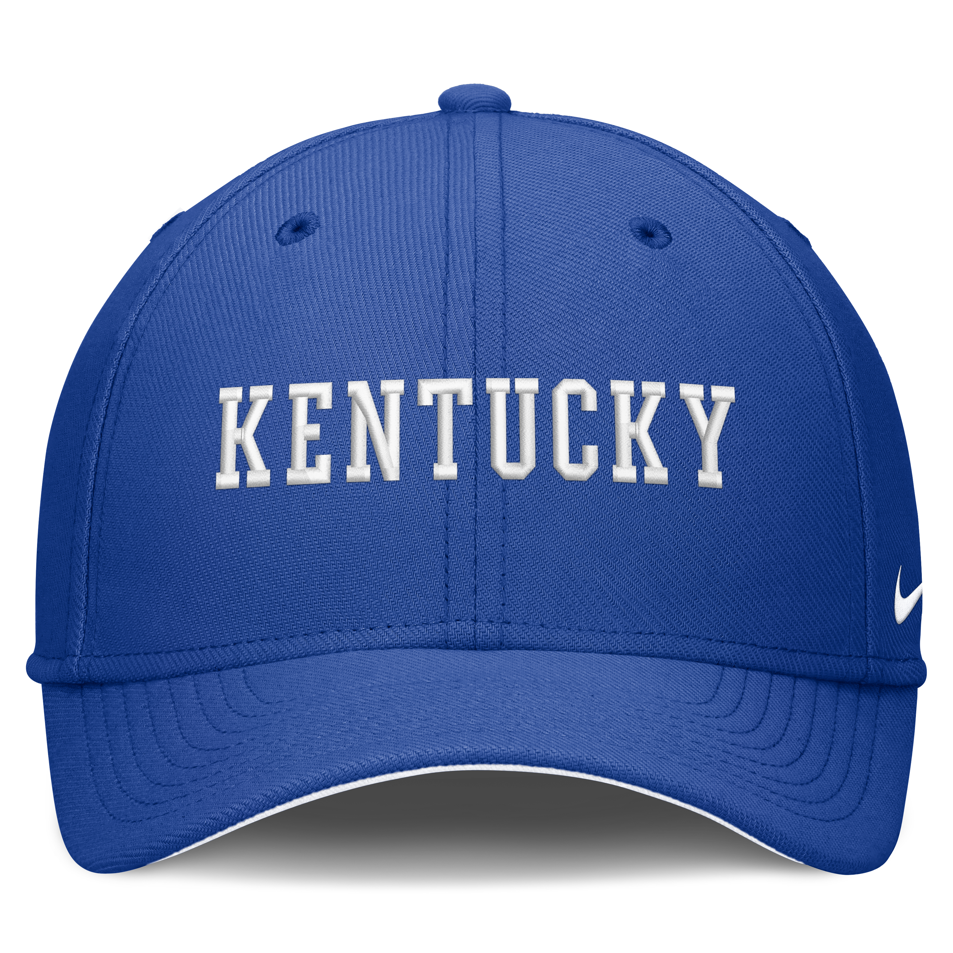 Casquette Nike Royal Kentucky Wildcats Primetime Team Rise Dri-FIT Flex pour homme