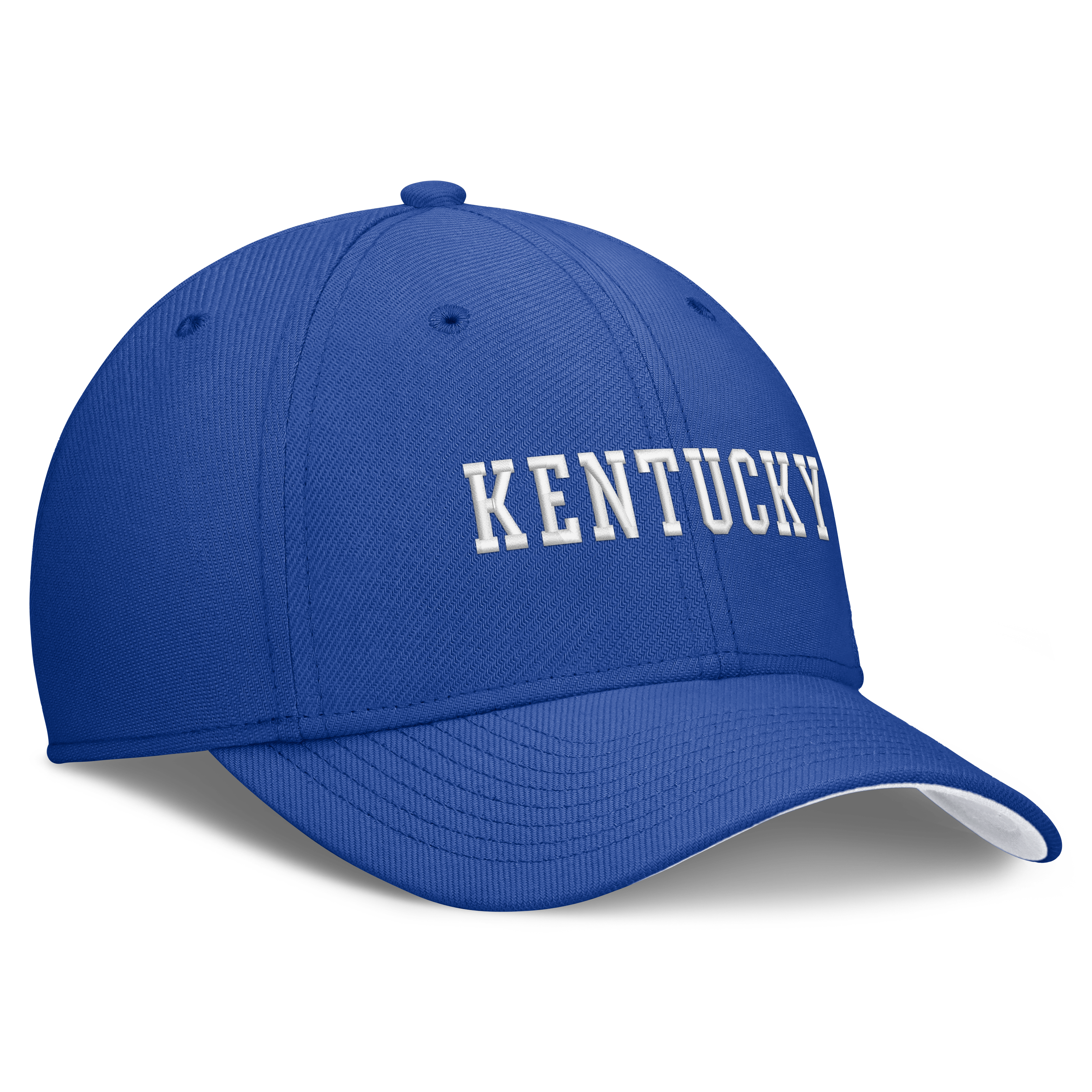 Casquette Nike Royal Kentucky Wildcats Primetime Team Rise Dri-FIT Flex pour homme