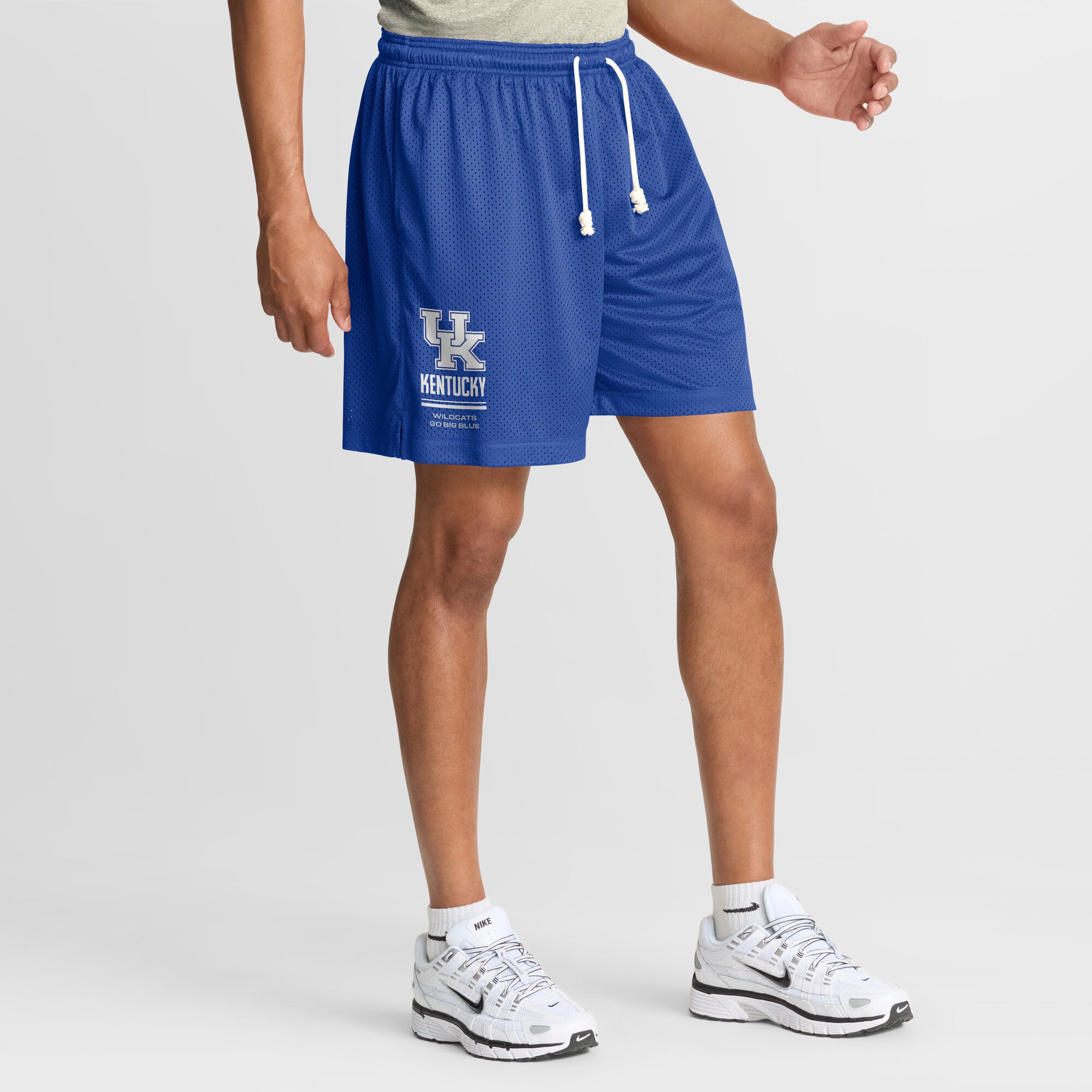 Men's Nike Royal/Anthracite Kentucky Wildcats 2026 Sideline Standard Issue Reversible Dri-FIT Shorts