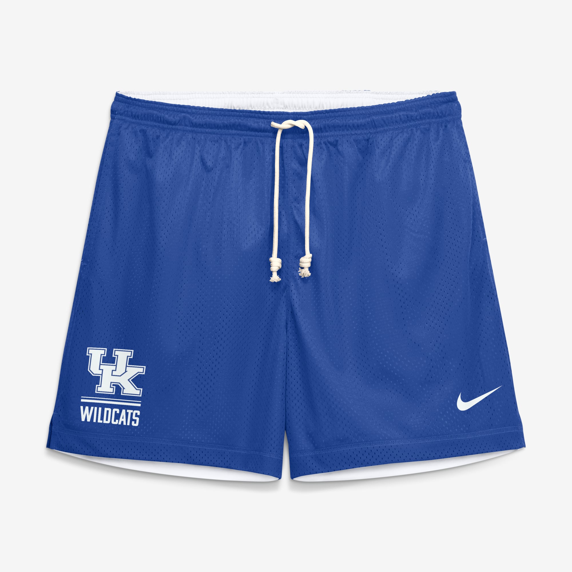 Men's Nike  Royal/White Kentucky Wildcats Courtside Reversible Dri-FIT Shorts