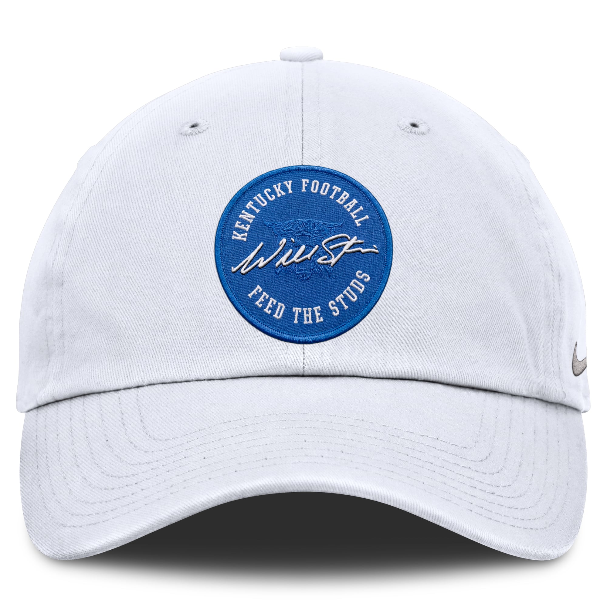 Men's Nike White Kentucky Wildcats Feed The Studs Club Adjustable Hat