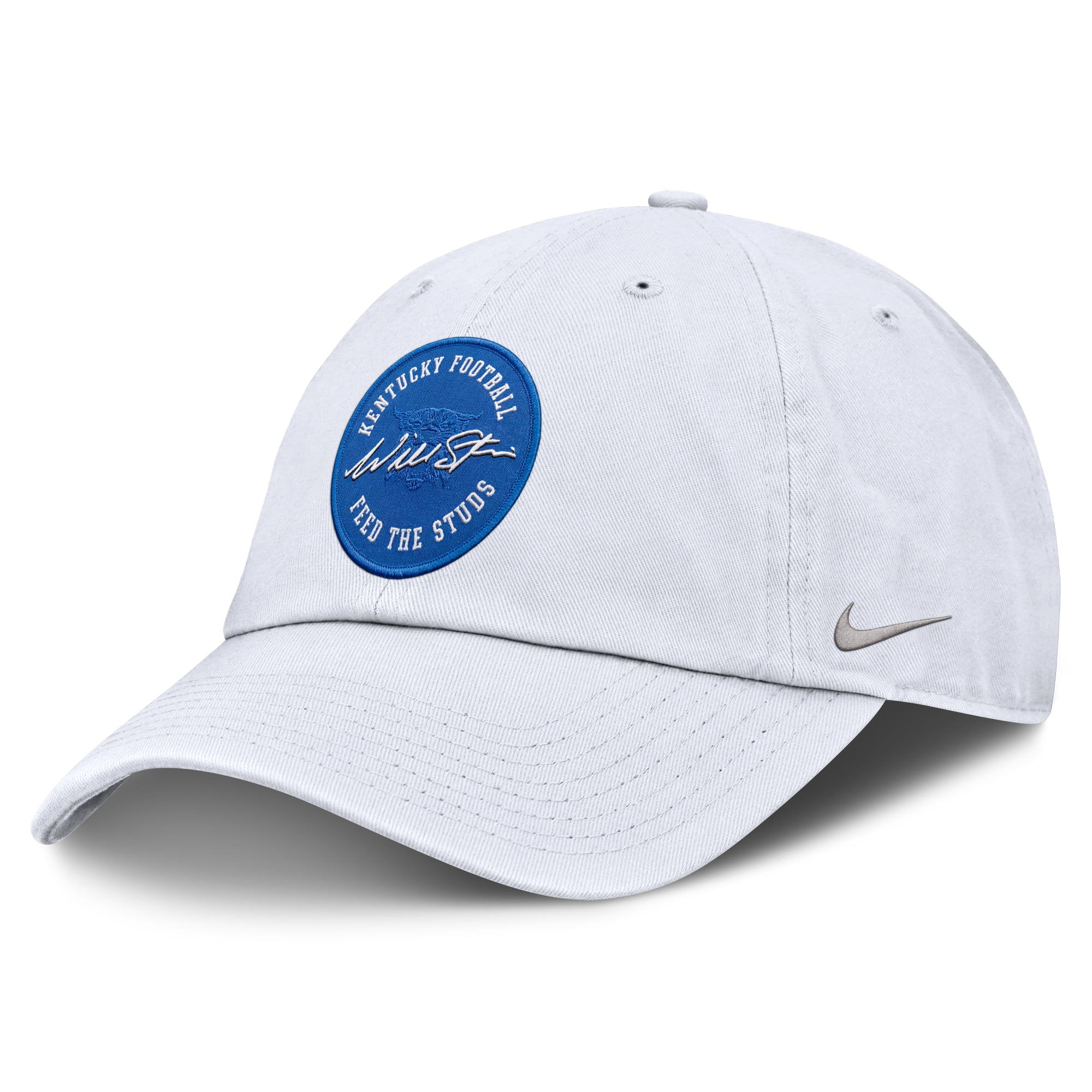 Men's Nike White Kentucky Wildcats Feed The Studs Club Adjustable Hat