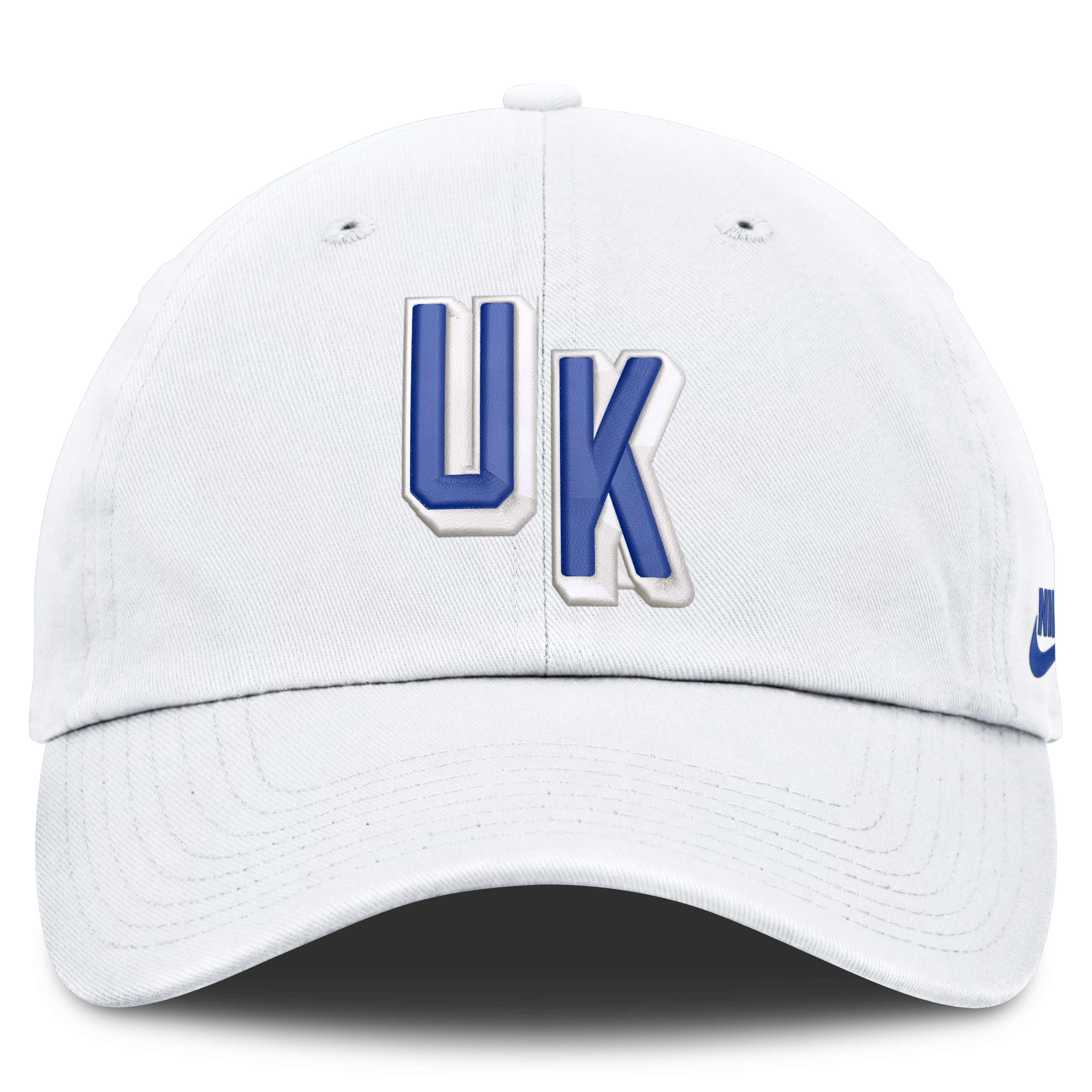 Casquette ajustable Nike blanche Kentucky Wildcats Legacy Letter & Mascot Club pour homme