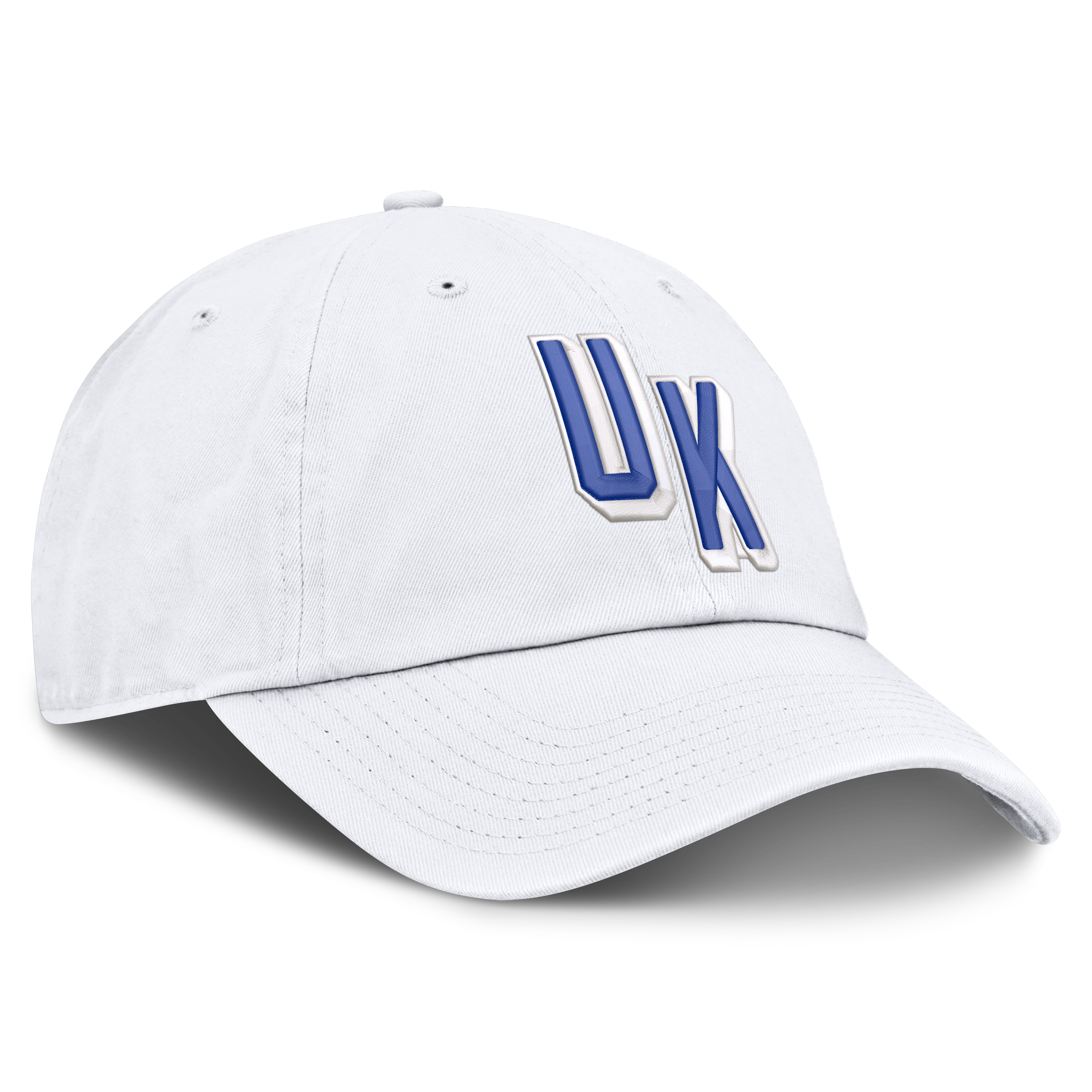 Casquette ajustable Nike blanche Kentucky Wildcats Legacy Letter & Mascot Club pour homme