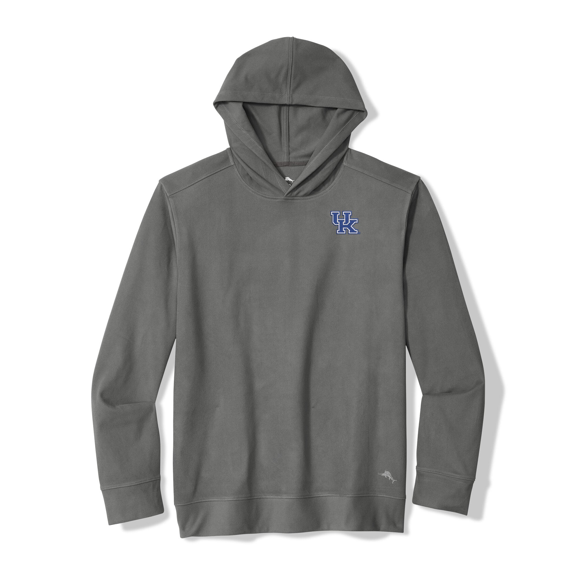 Men's Tommy Bahama Gray Kentucky Wildcats Bye Week Hoodie
