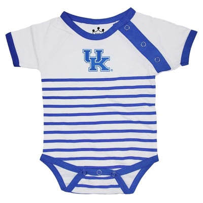 Kentucky Wildcats Little King Newborn & Infant Shoulder Snap Bodysuit - Royal/White