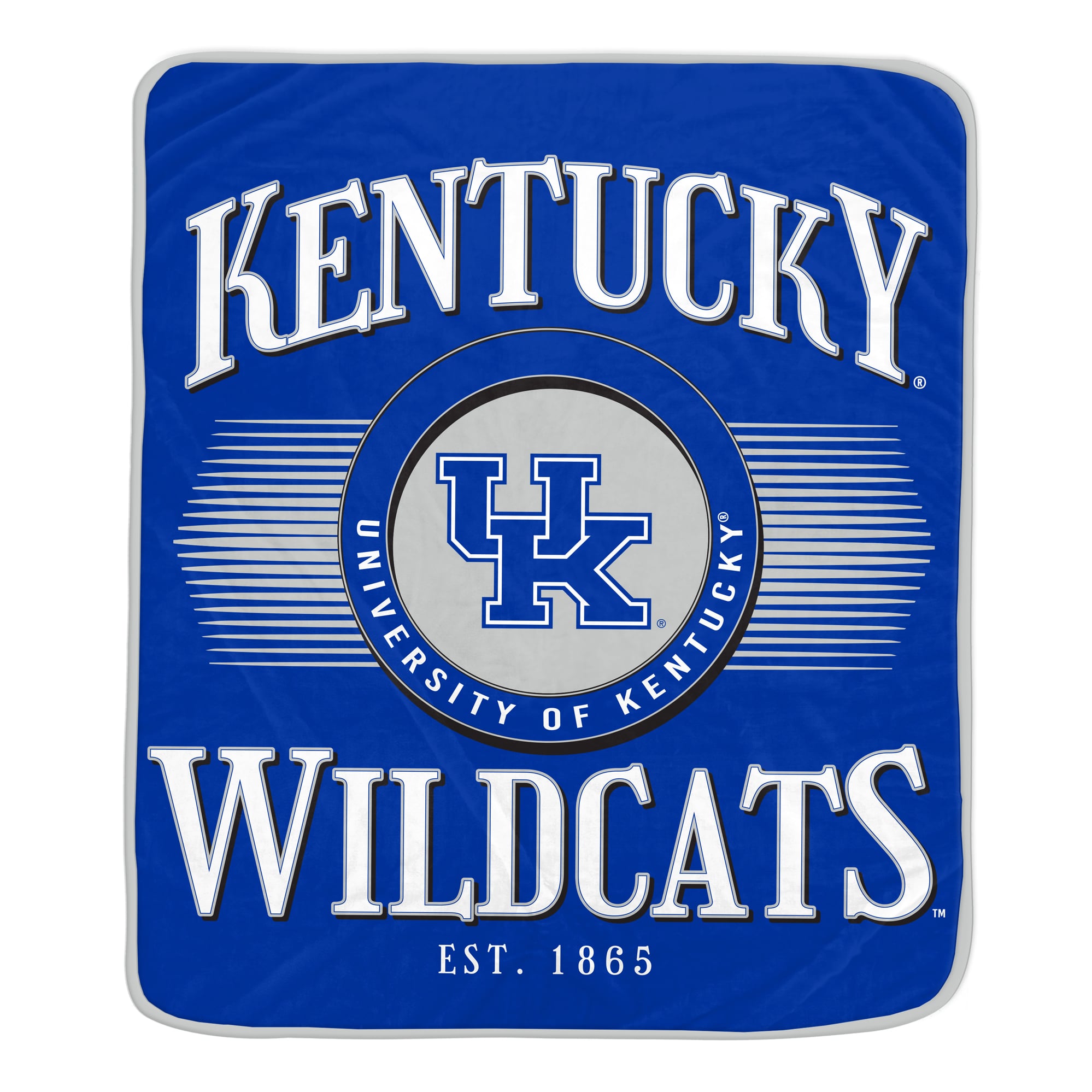 Pegasus Kentucky Wildcats Spotlight Arch 60" x 70" Ultra Soft Throw Blanket