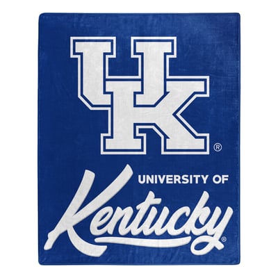  Kentucky Wildcats The Northwest Group 50" x 60" Signature Raschel Plush Throw Blanket
