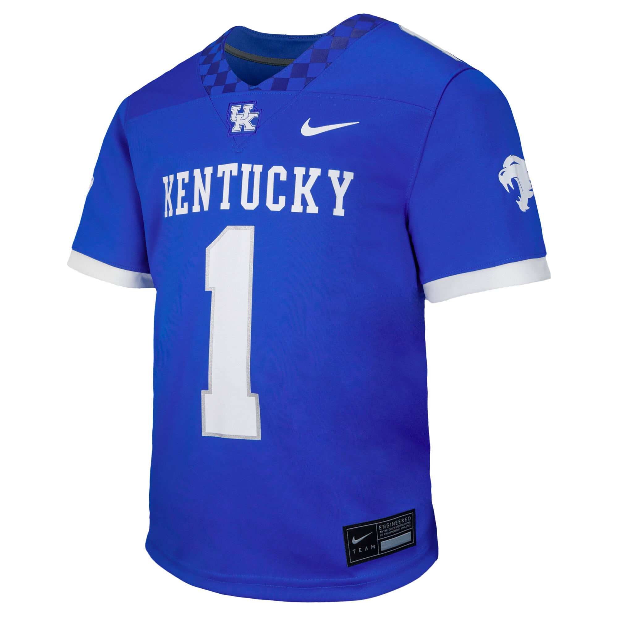 Maillot de football réplique Nike Royal Kentucky Wildcats pour tout-petit