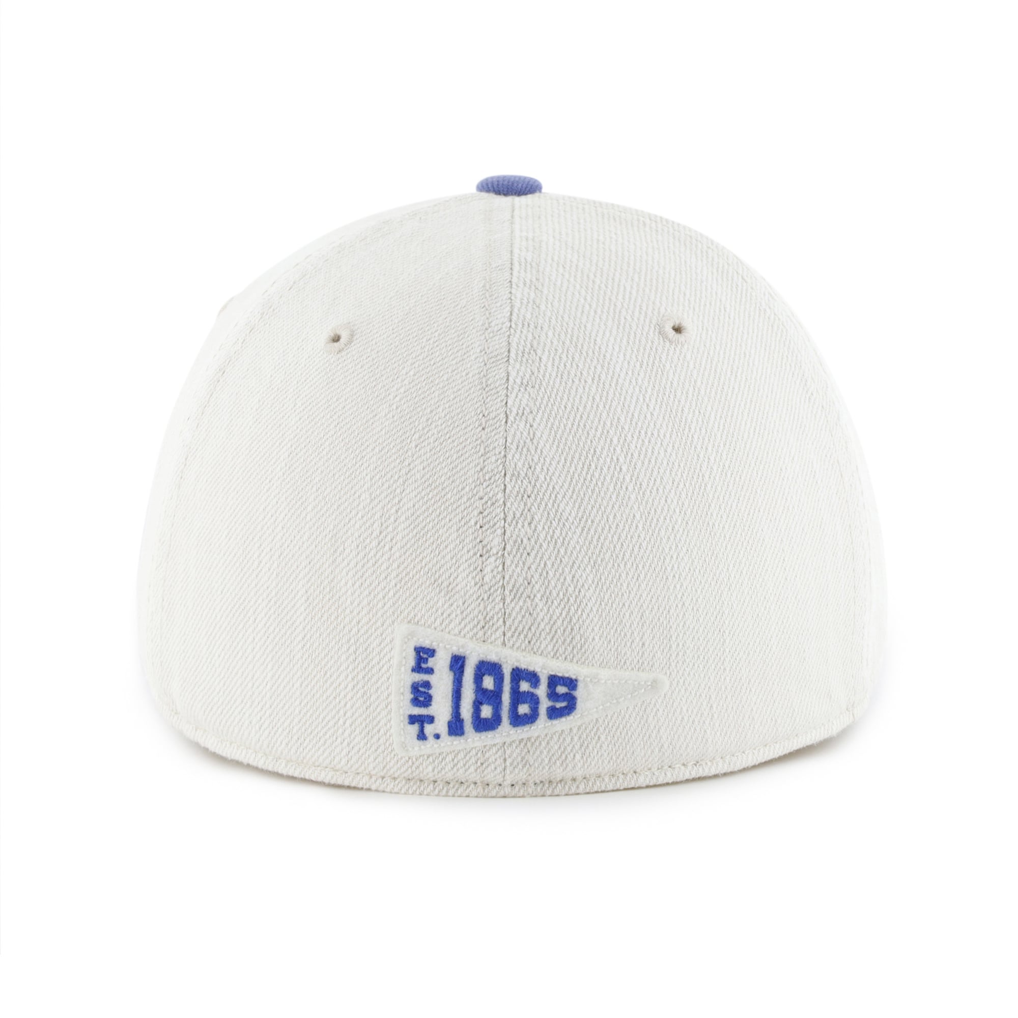 Casquette unisexe '47 Cream Kentucky Wildcats Well Worn Clean Up Stretch Fit