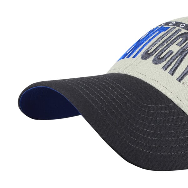 Casquette unisexe ajustable '47 grise/noire Kentucky Wildcats, inscription demi-bloc MVP