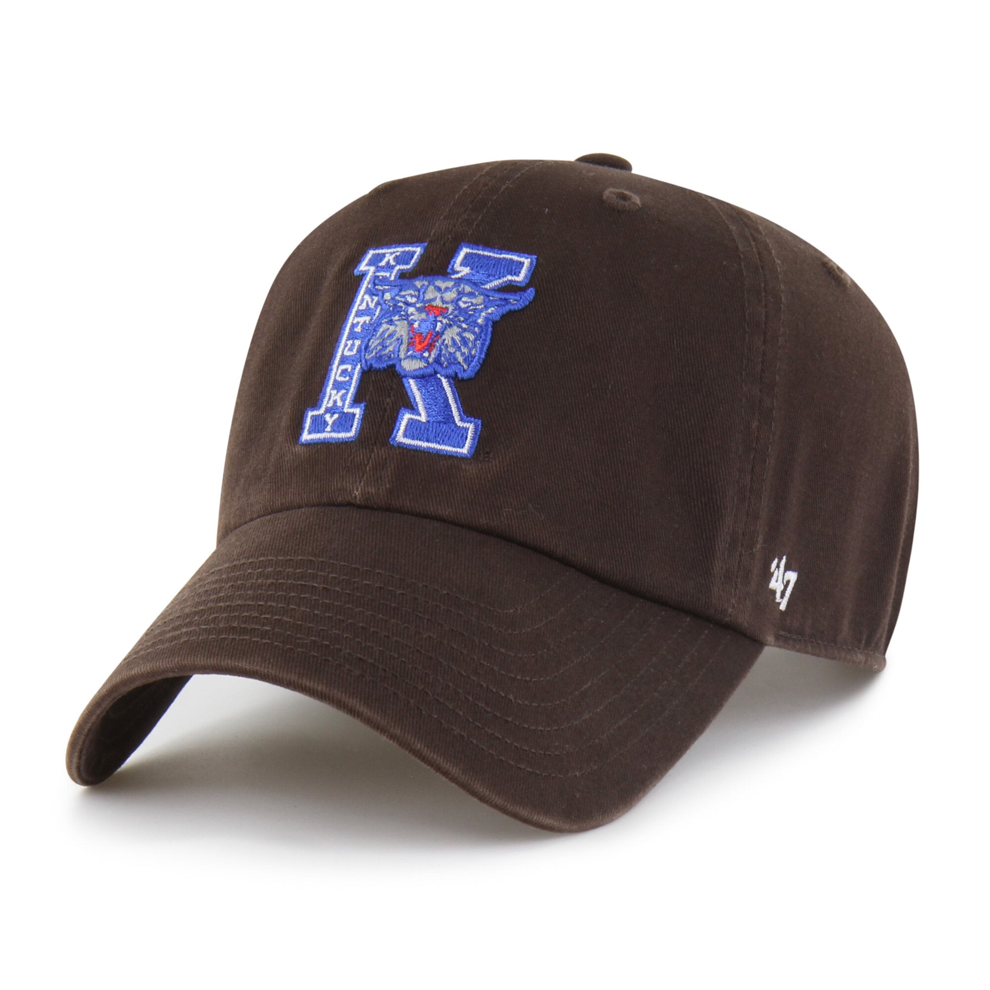 Unisex '47  Kentucky Wildcats Brown Vault Clean Up Adjustable Hat