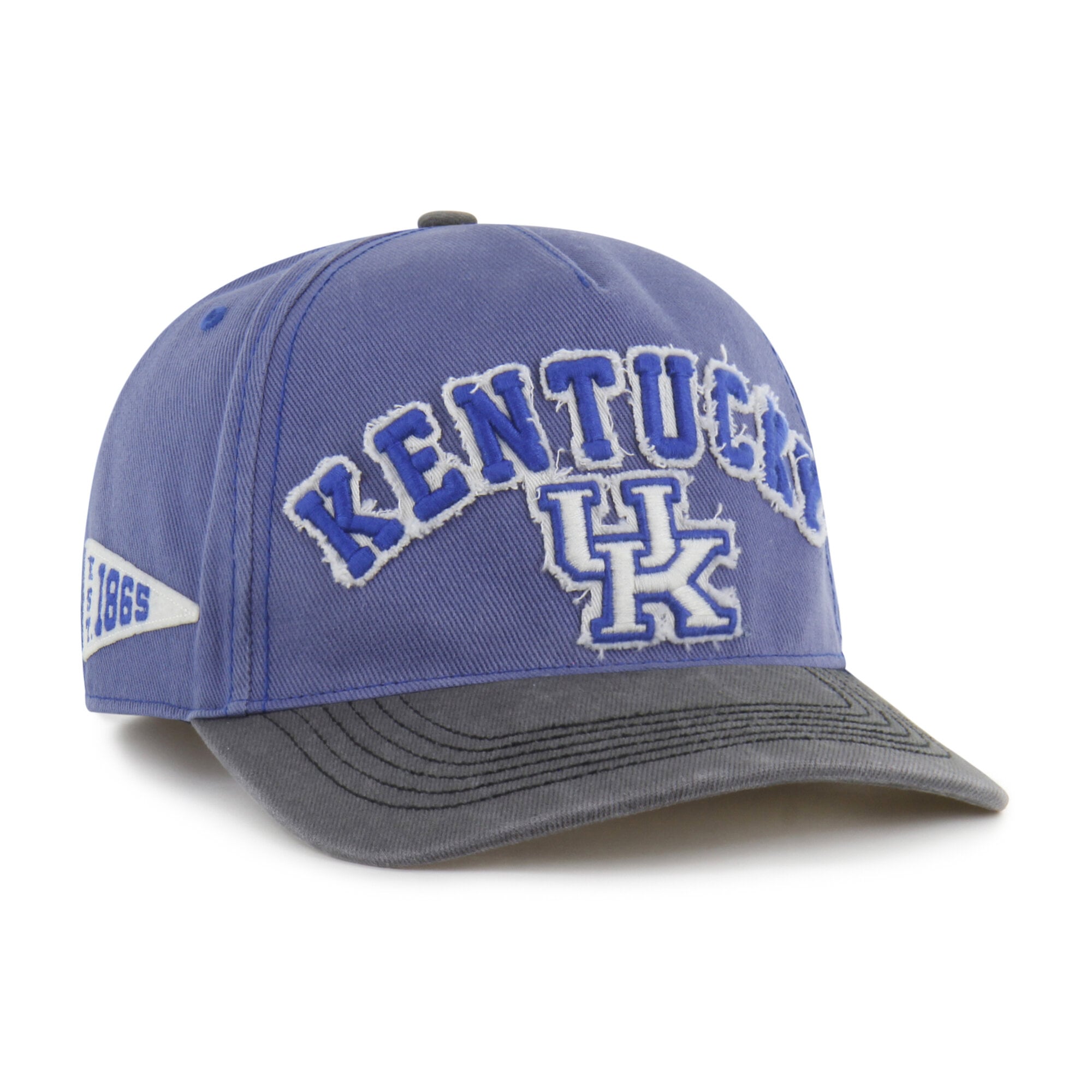 Unisex '47 Royal/Black Kentucky Wildcats Well-Worn Calderwood Hitch Adjustable Hat