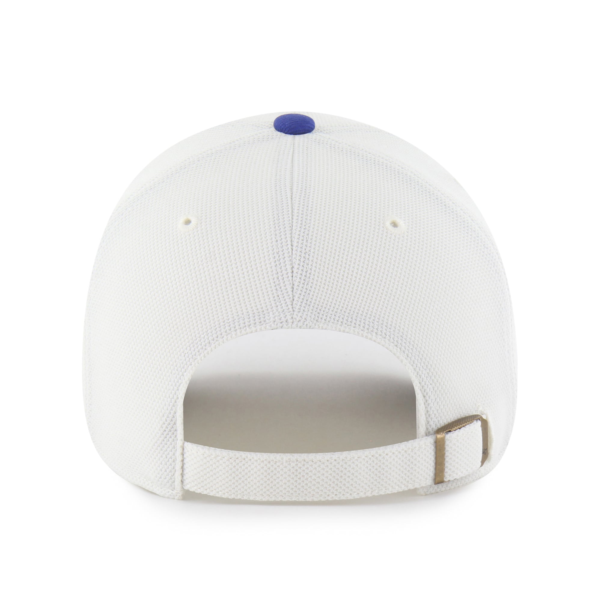 Unisex '47 White/Royal Kentucky Wildcats Pique Patch Clean Up Adjustable Hat