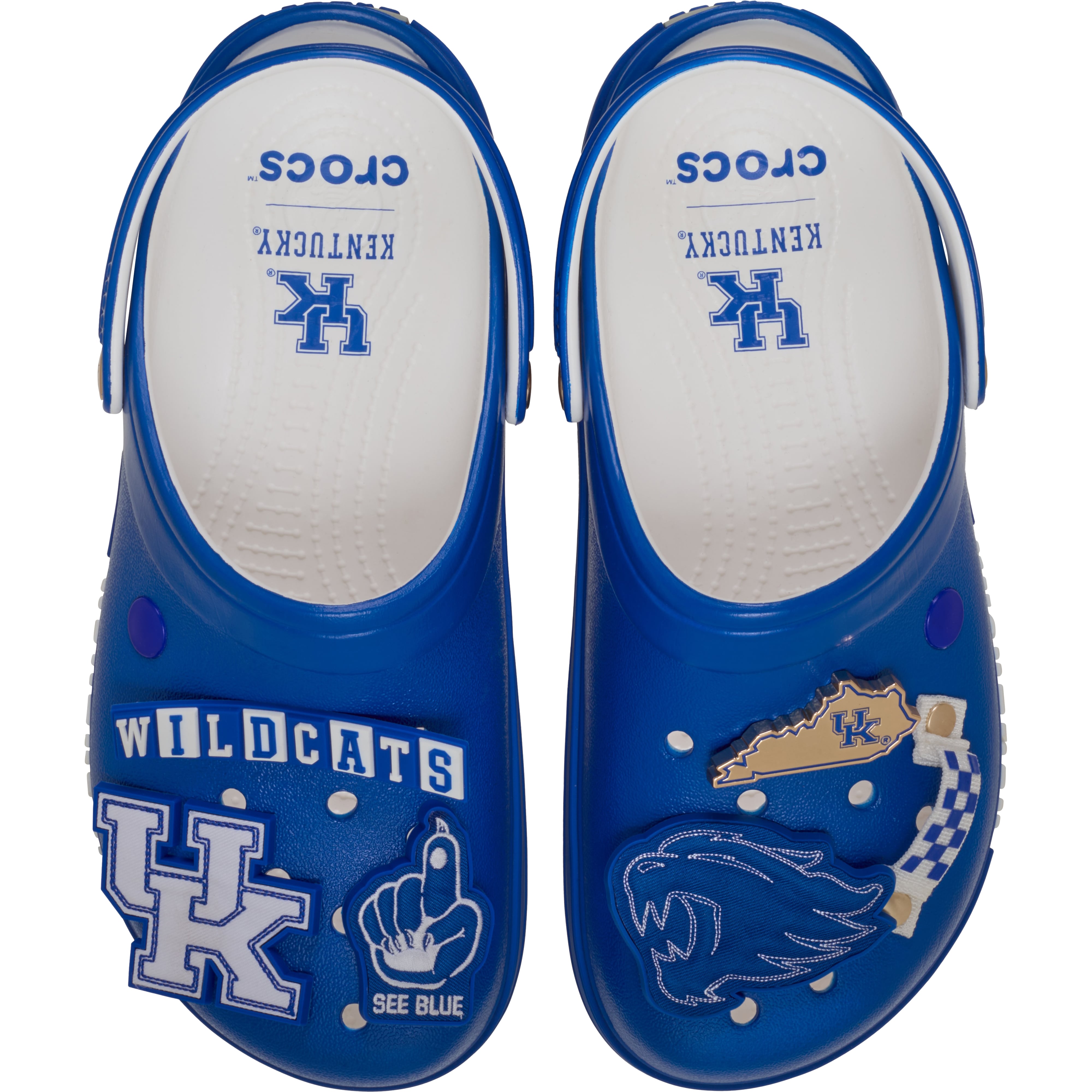 Unisex Crocs Royal Kentucky Wildcats Classic Clog
