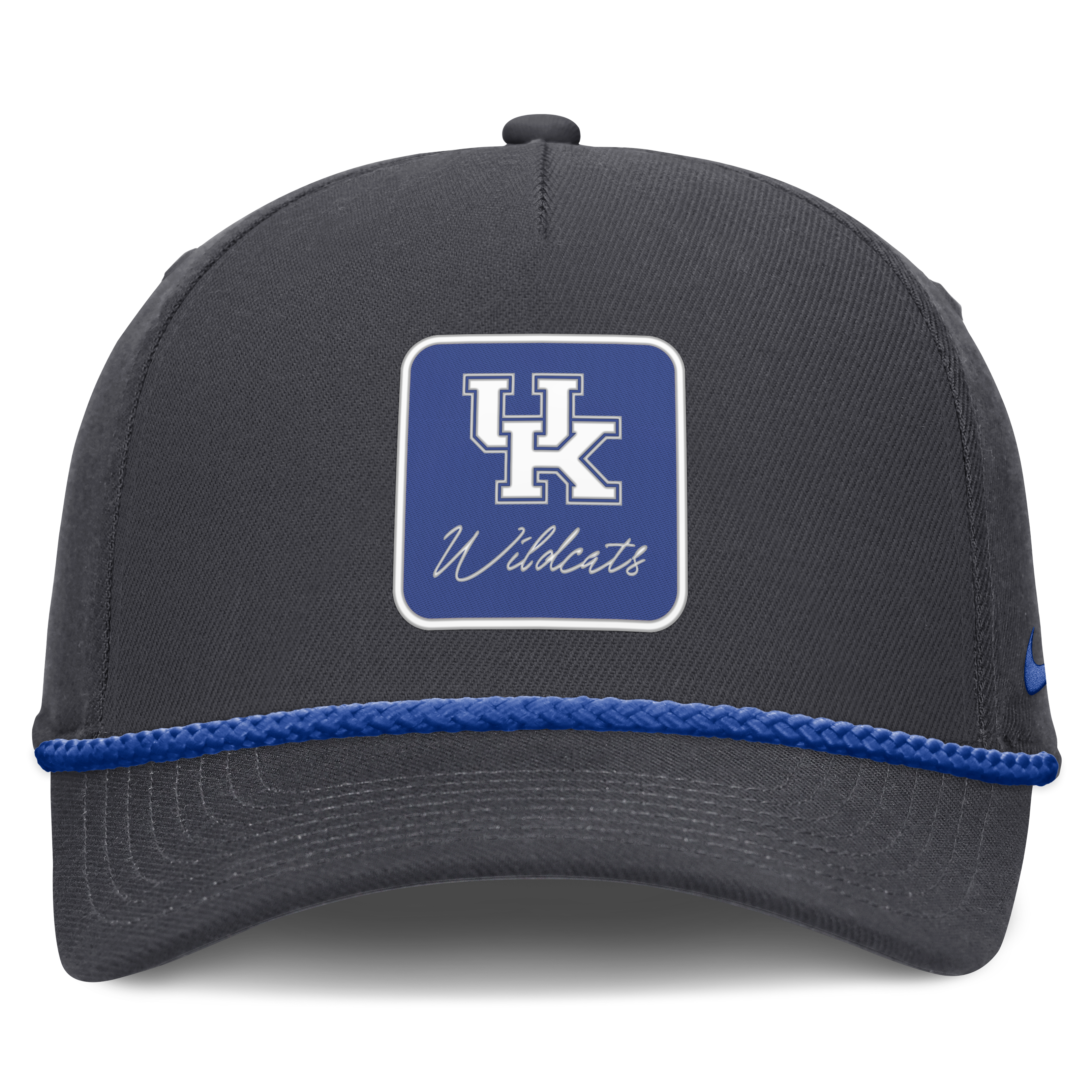 Casquette unisexe Nike anthracite Kentucky Wildcats avec inscription et taille ajustable