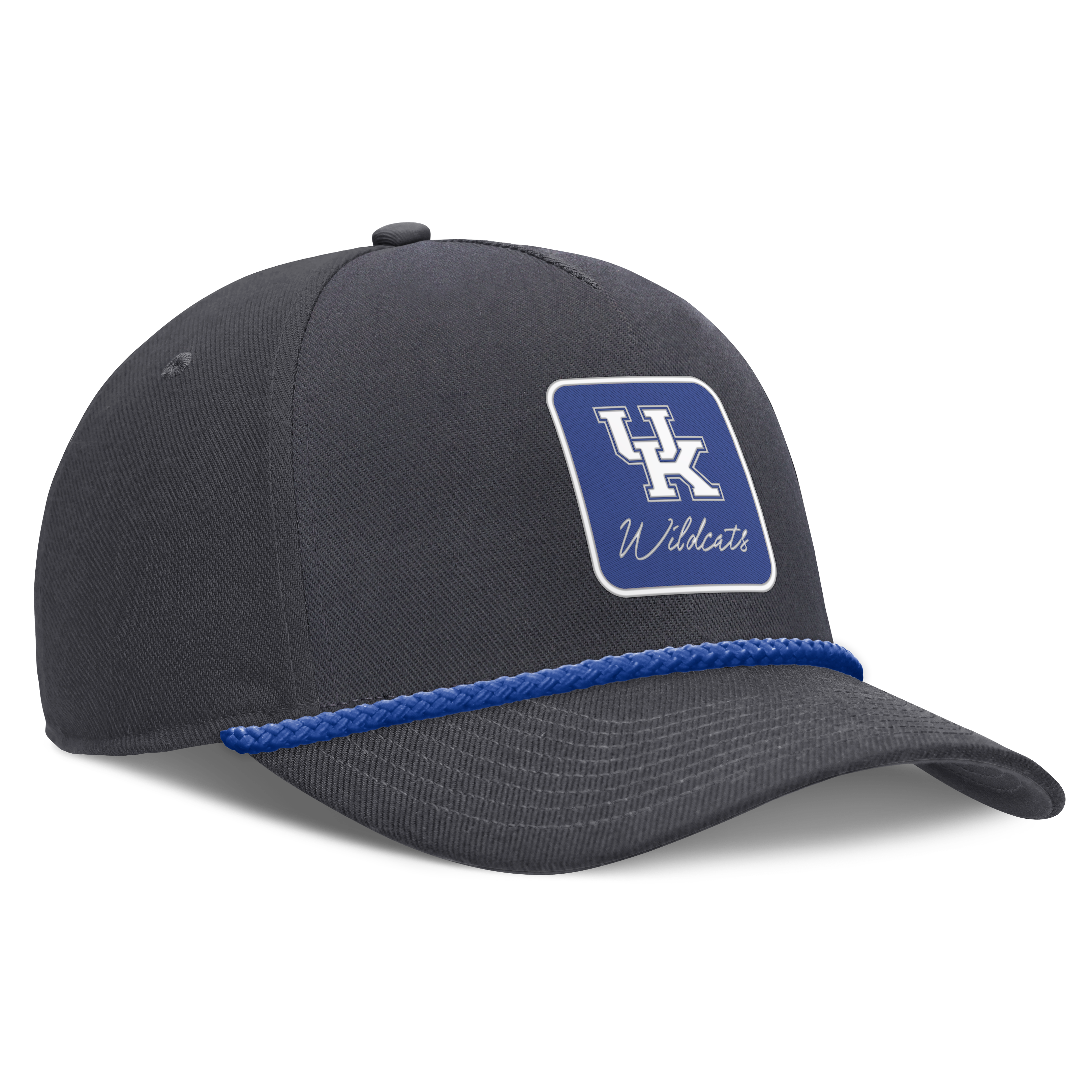 Casquette unisexe Nike anthracite Kentucky Wildcats avec inscription et taille ajustable
