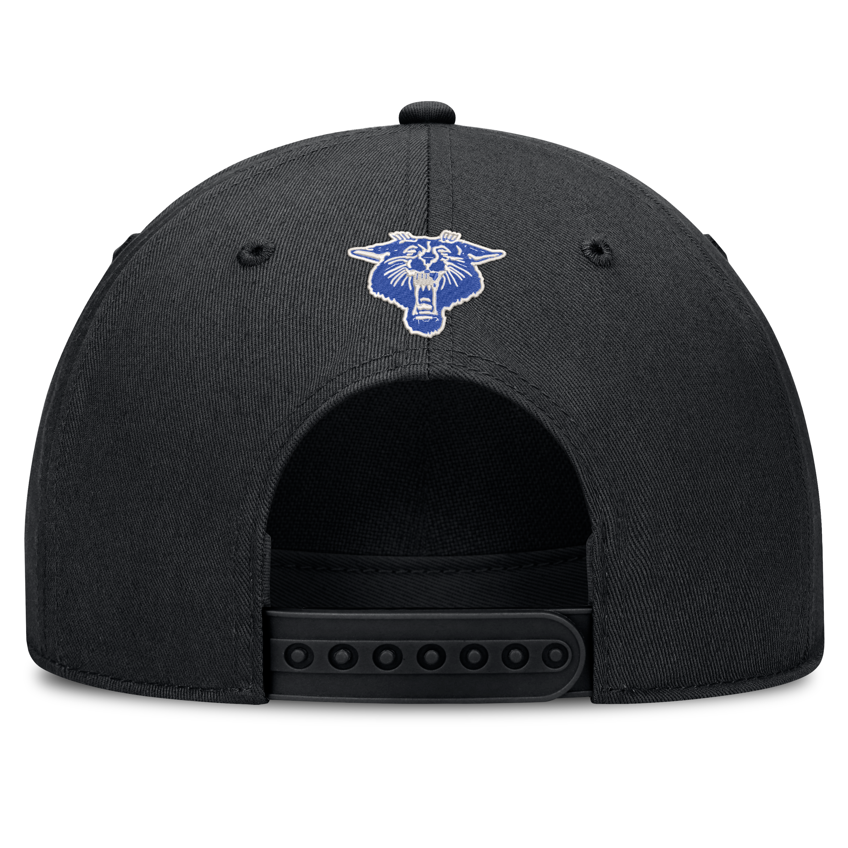 Casquette unisexe Nike noire Kentucky Wildcats à lettres, taille ajustable