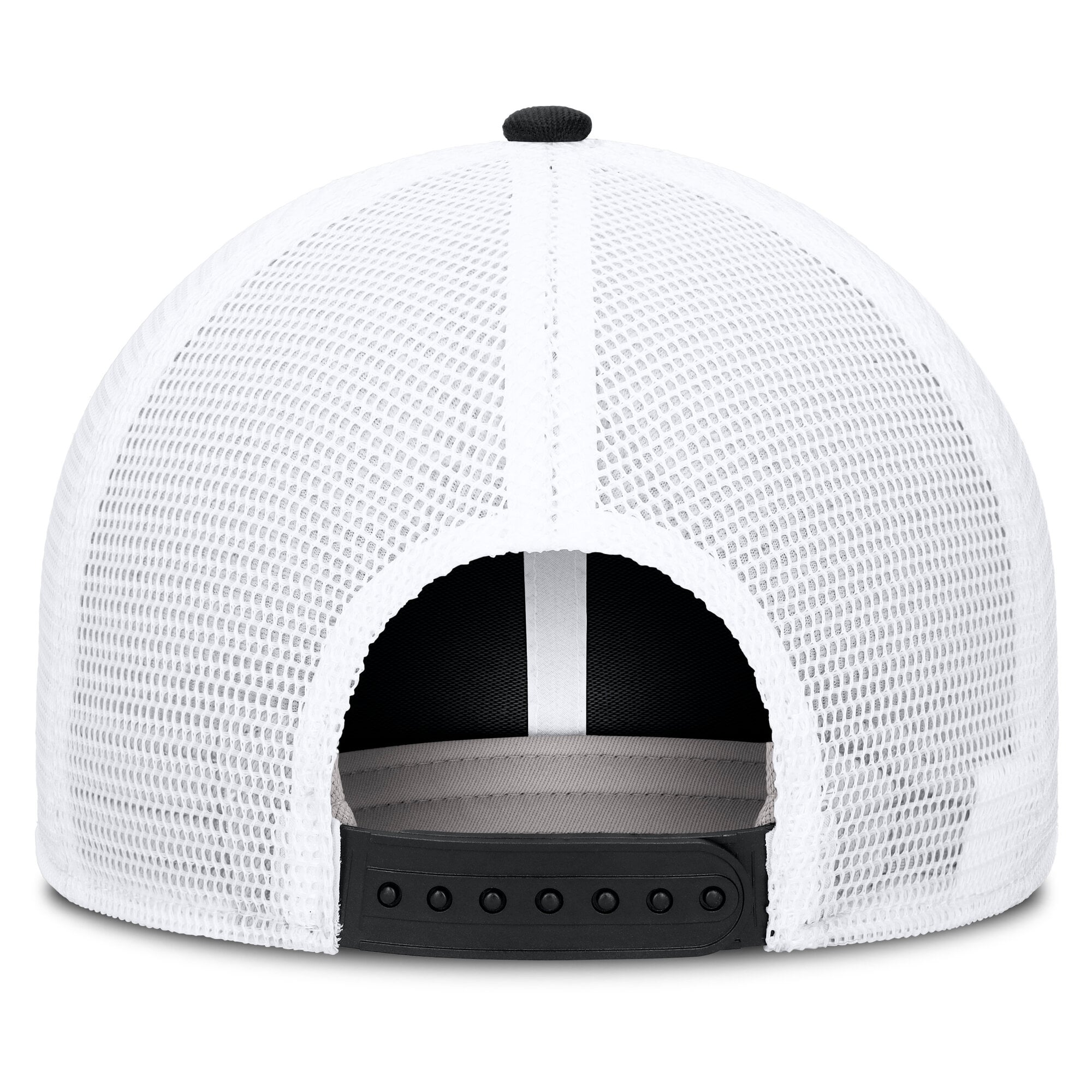 Casquette trucker unisexe Nike noire Kentucky Wildcats Tonal Dri-FIT Rise ajustable