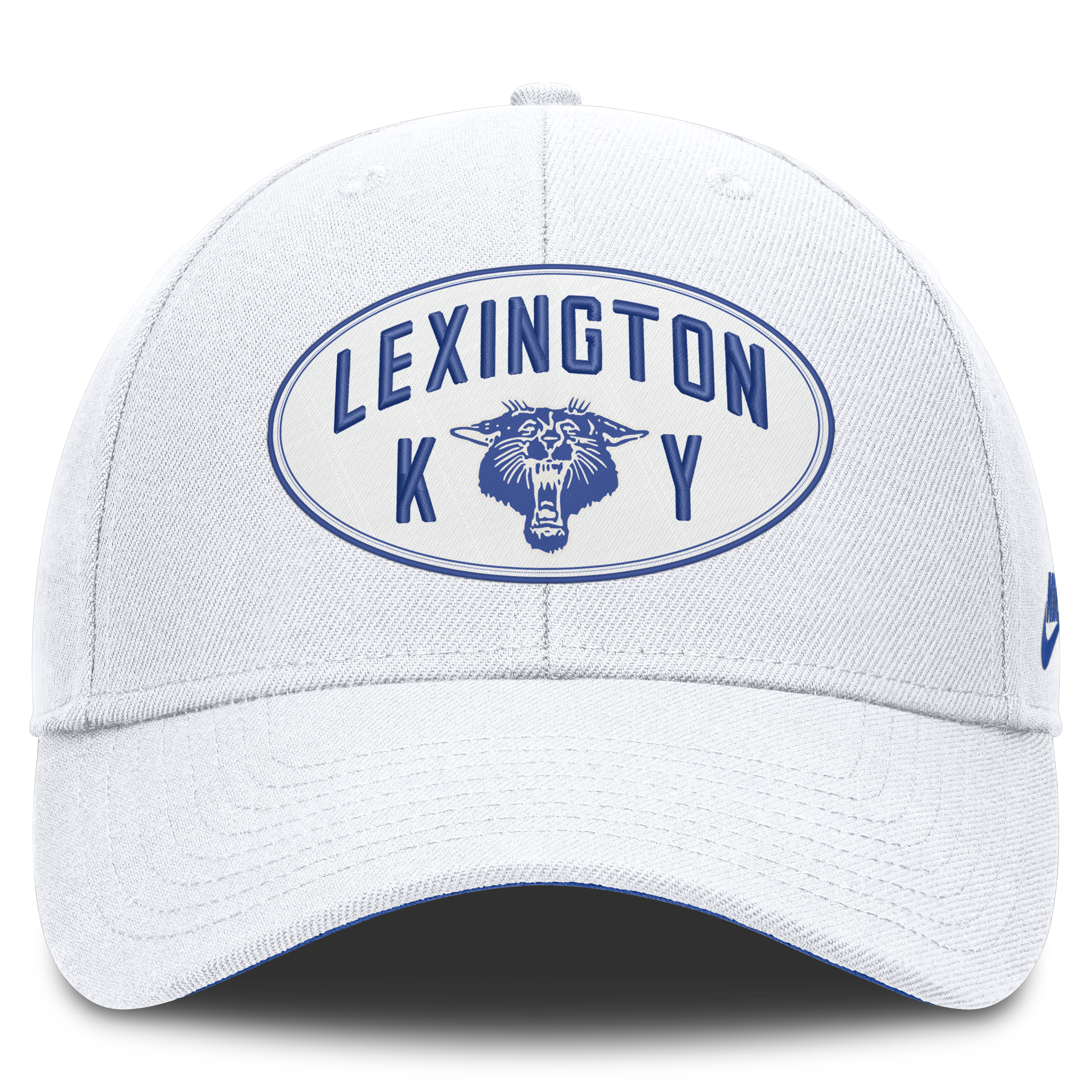 Casquette unisexe Nike Off White Kentucky Wildcats Legacy Letter & Location Rise ajustable