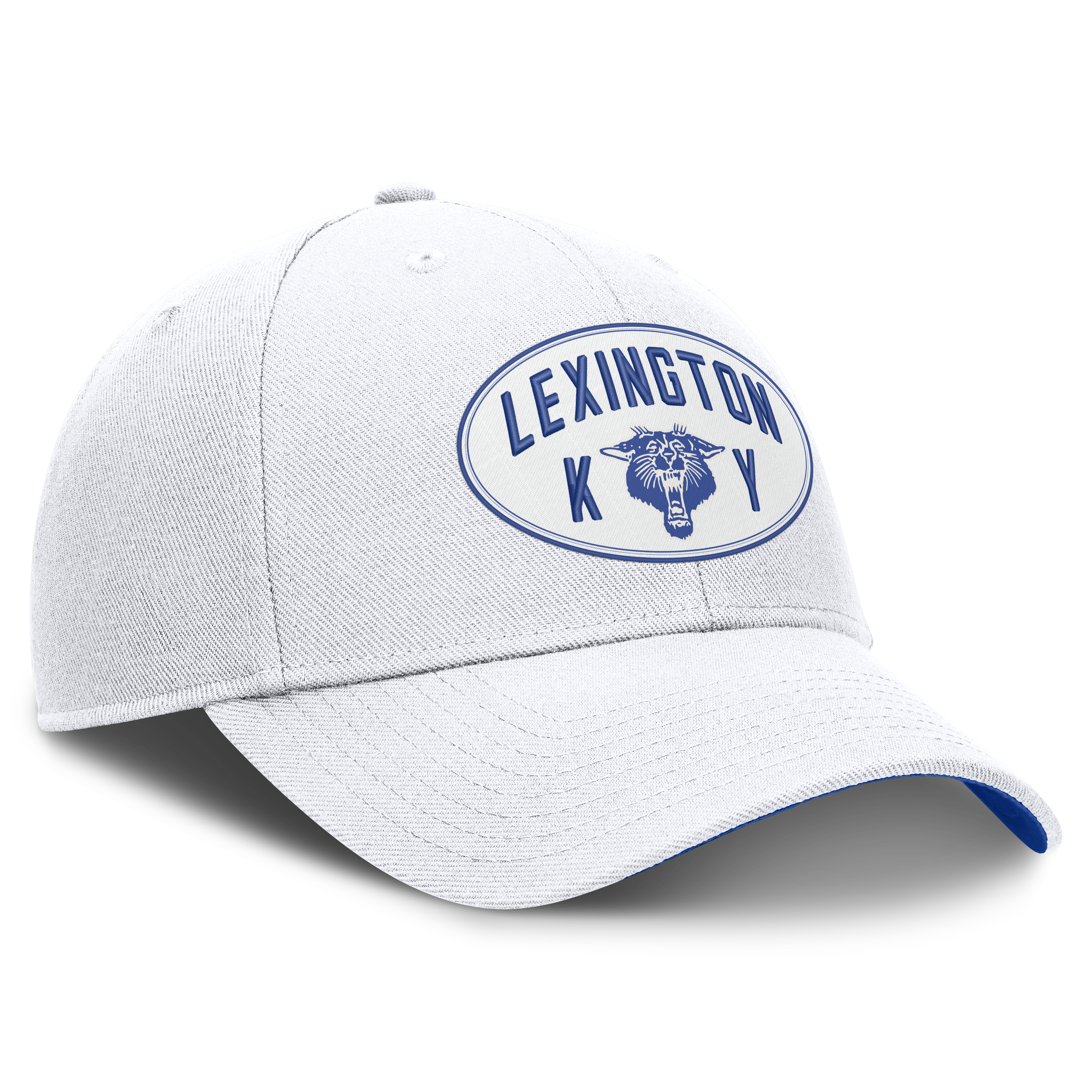 Casquette unisexe Nike Off White Kentucky Wildcats Legacy Letter & Location Rise ajustable