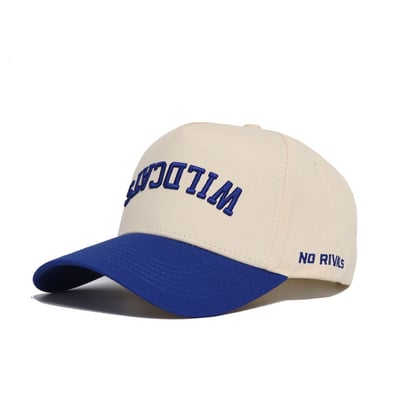 Kentucky Wildcats No Rivals Unisex Upside Down Classic Colors Adjustable Hat - Natural/Royal