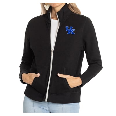 Kentucky Wildcats Women's Fallon Full-Zip Jacket - Black
