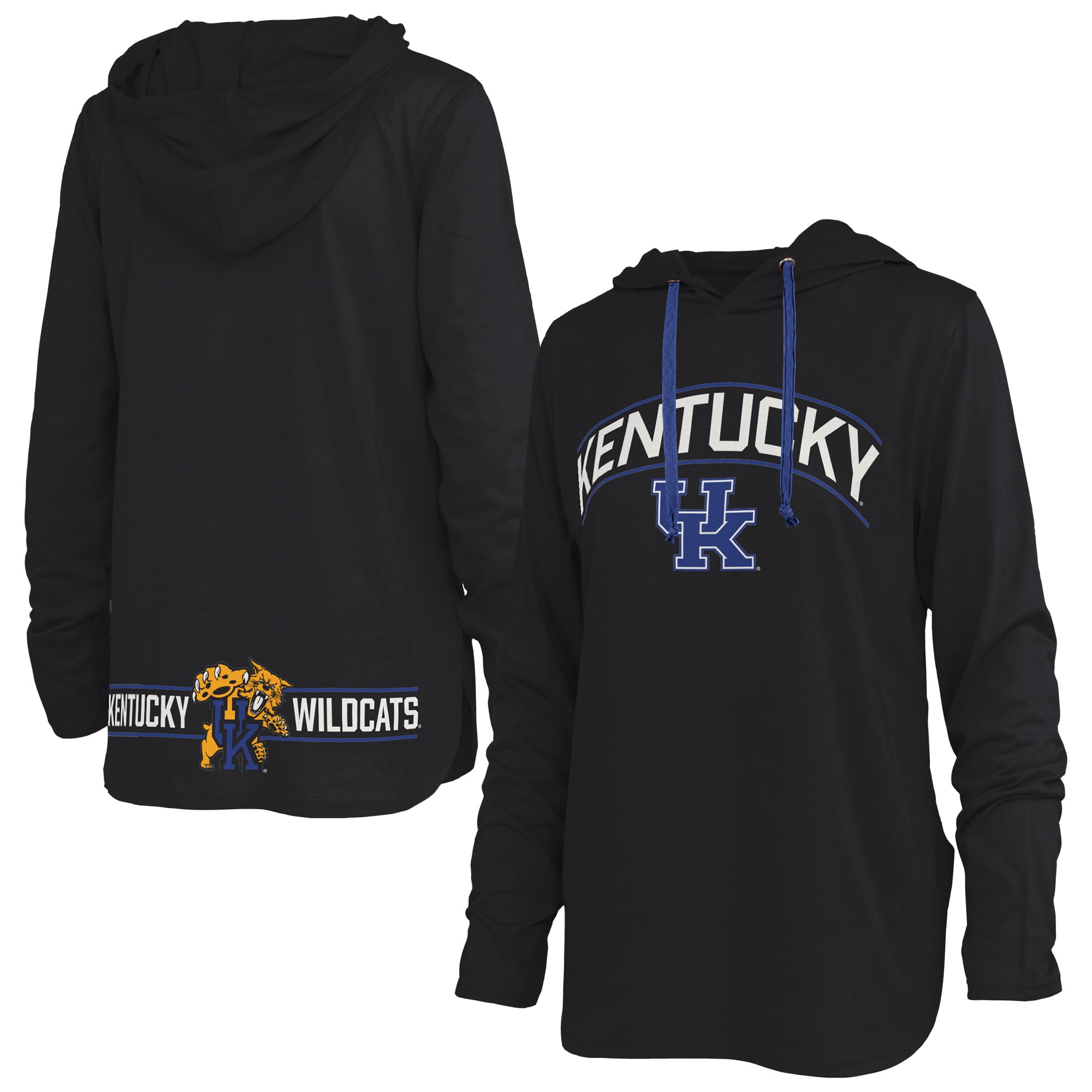 T-shirt à capuche manches longues Allie des Kentucky Wildcats de Pressbox pour femmes