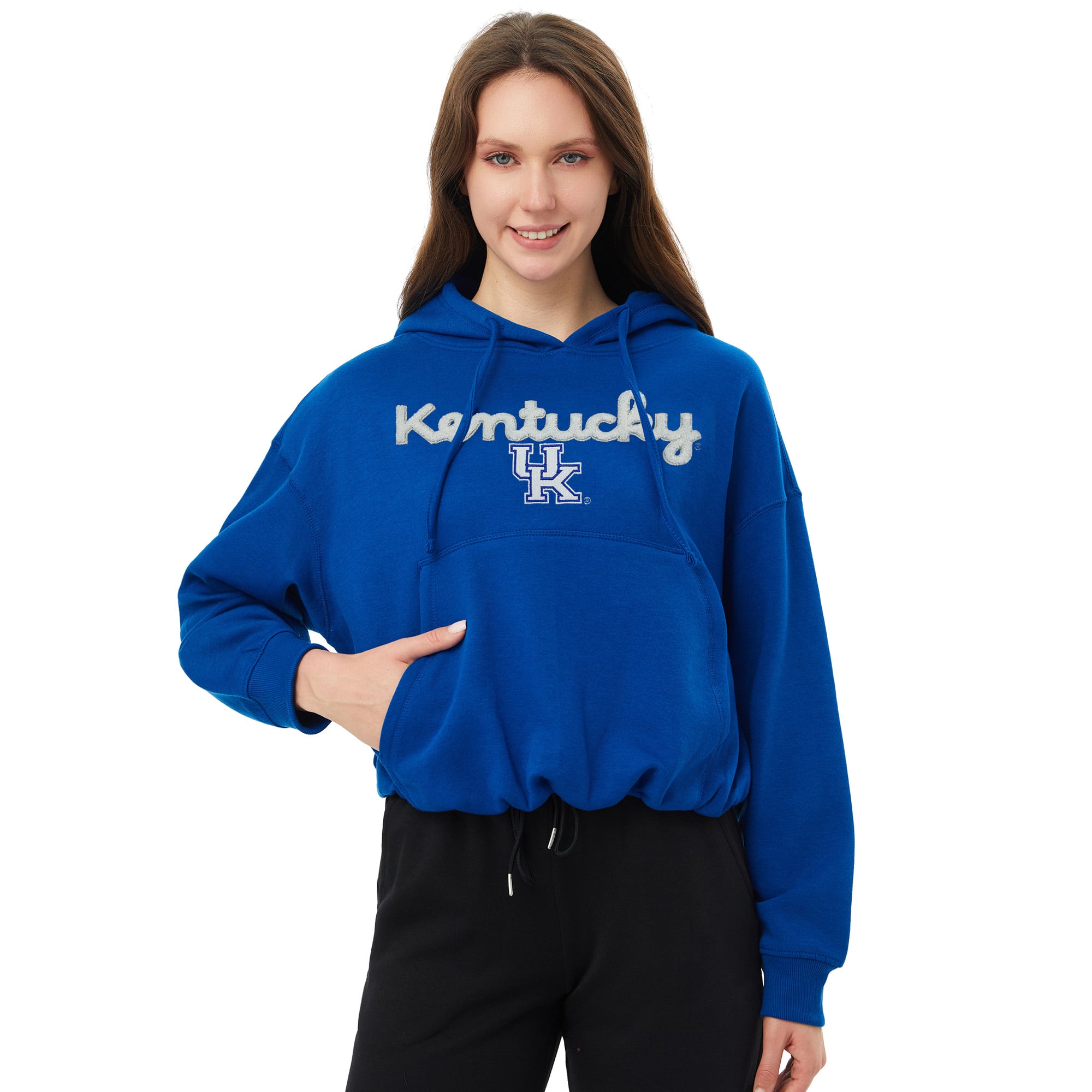 Women's Profile  Royal Kentucky Wildcats Plus Hoodie